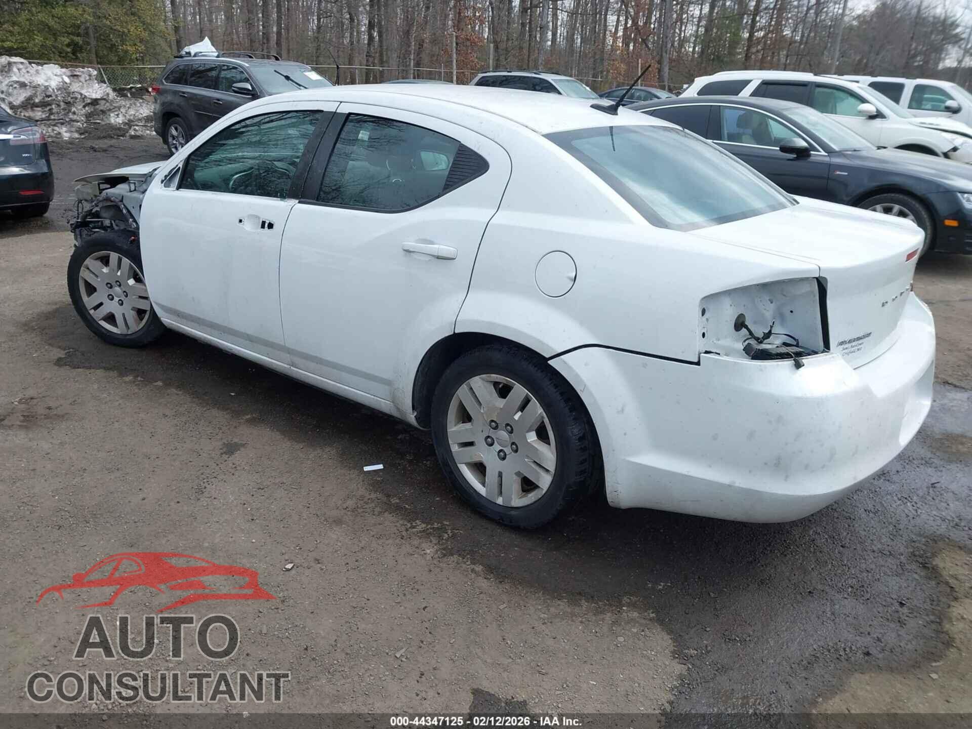 DODGE AVENGER 2013 - 1C3CDZAB5DN690783