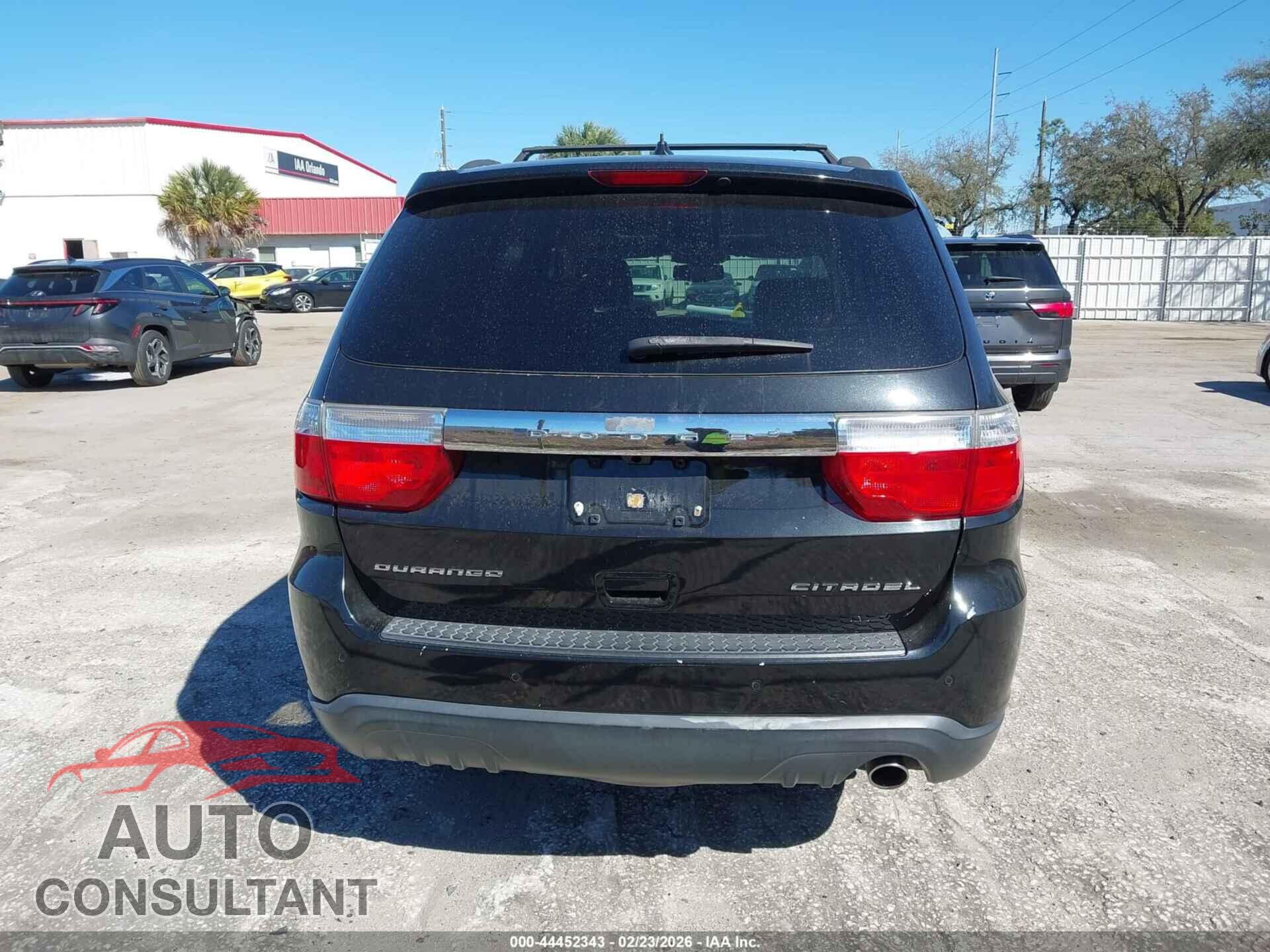 DODGE DURANGO 2013 - 1C4RDHEG0DC673813