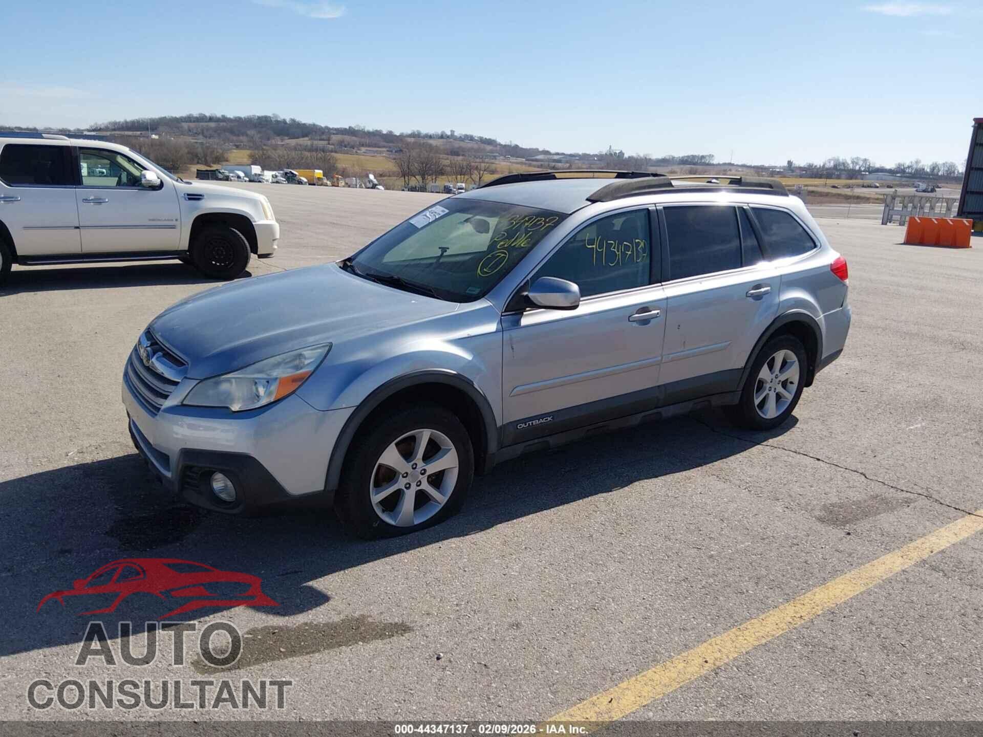 SUBARU OUTBACK 2014 - 4S4BRCCC4E3308909