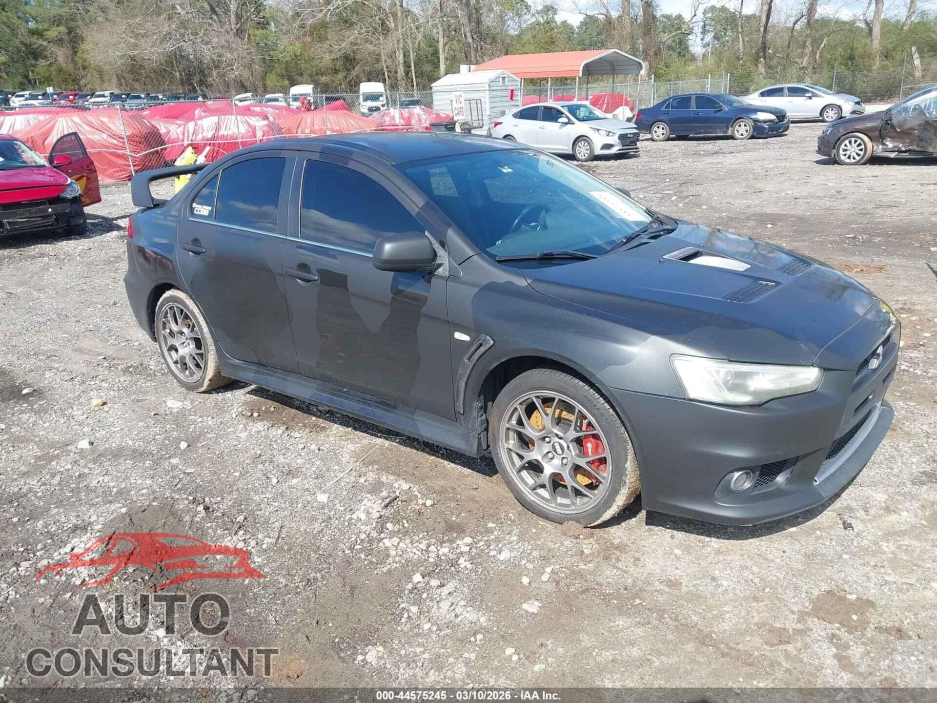MITSUBISHI LANCER EVOLUTION 2010 - JA32W5FV5AU018459