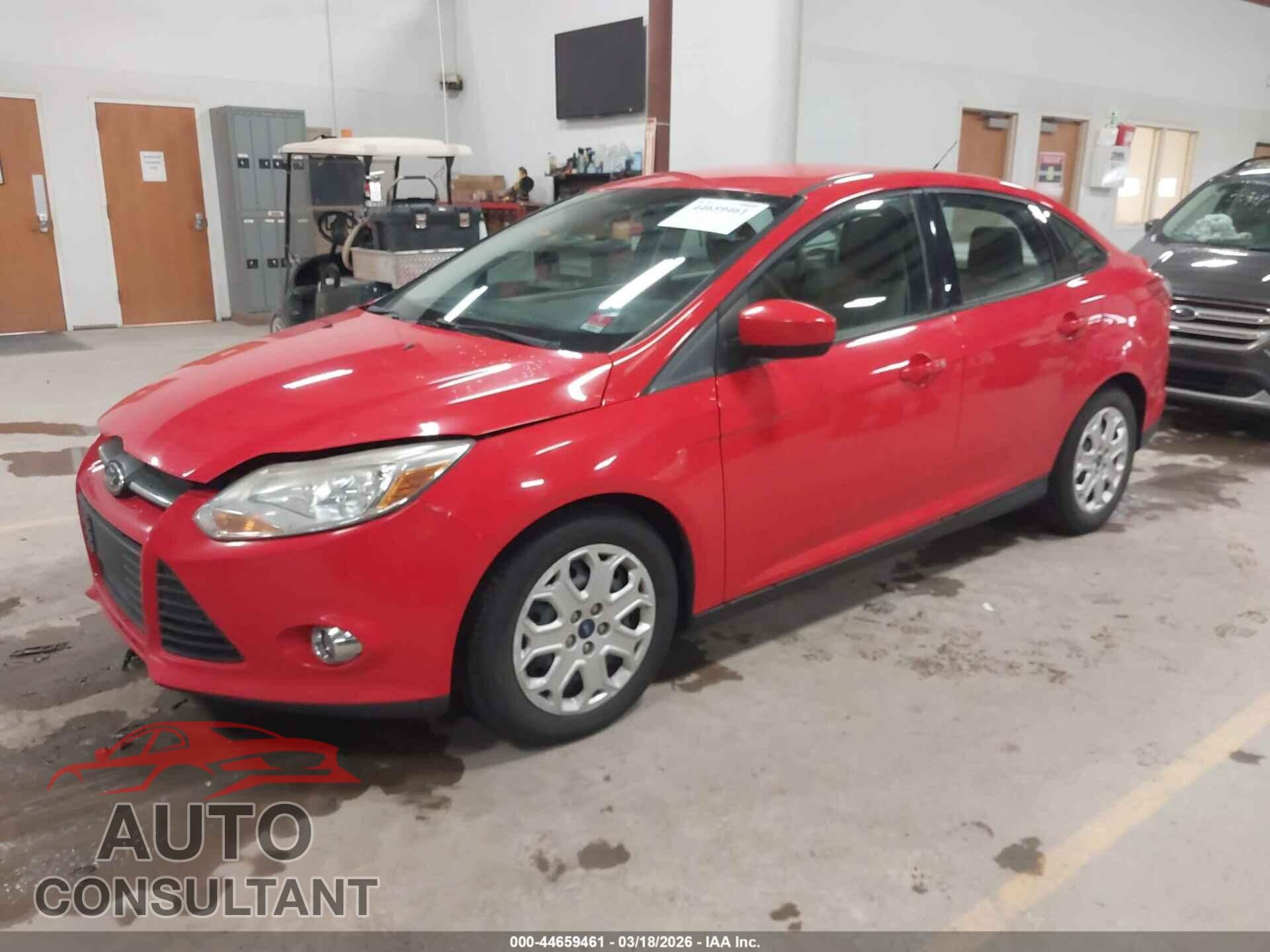 FORD FOCUS 2012 - 1FAHP3F23CL446810