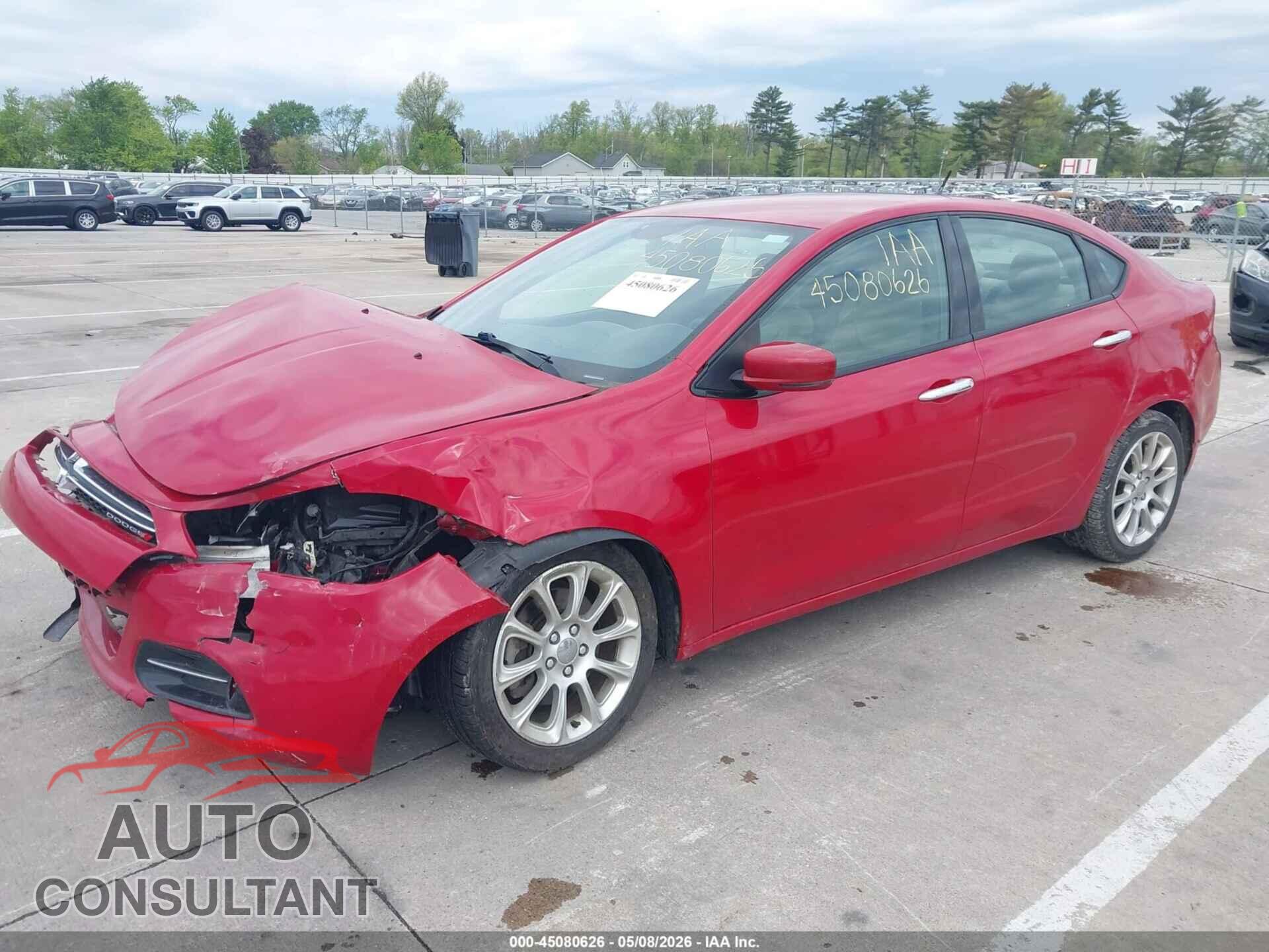 DODGE DART 2013 - 1C3CDFCA4DD299214