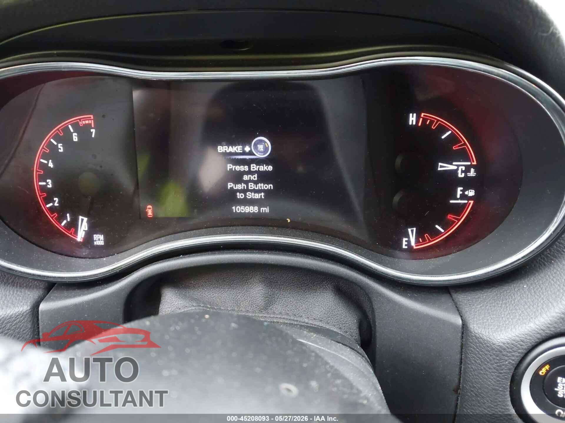 DODGE DURANGO 2017 - 1C4RDJAG3HC737166
