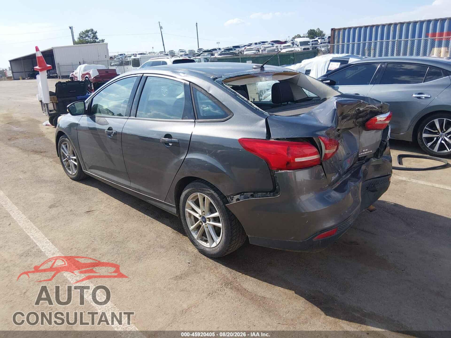 FORD FOCUS 2015 - 1FADP3F25FL263590