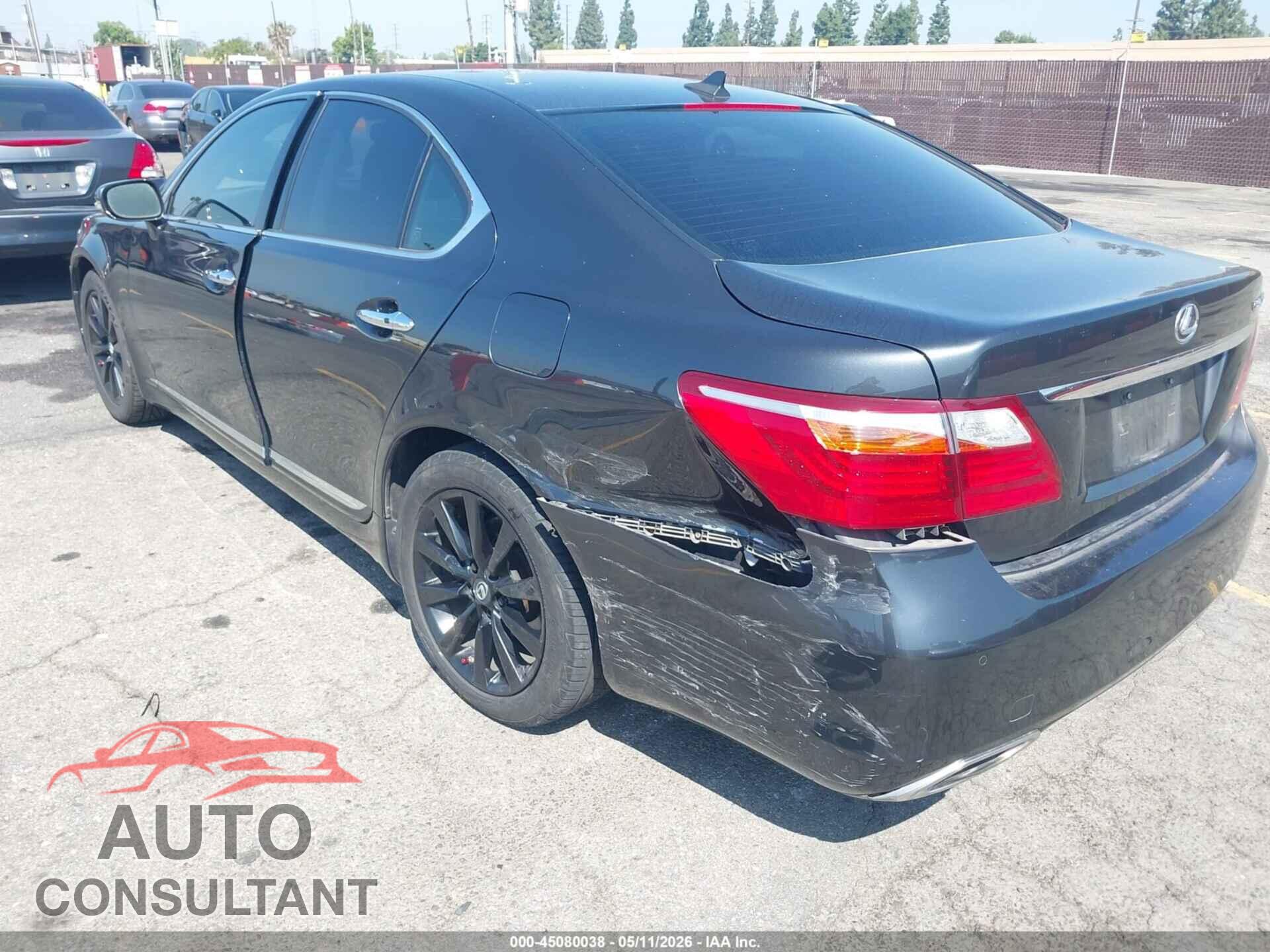 LEXUS LS 460 2011 - JTHBL5EF7B5105827