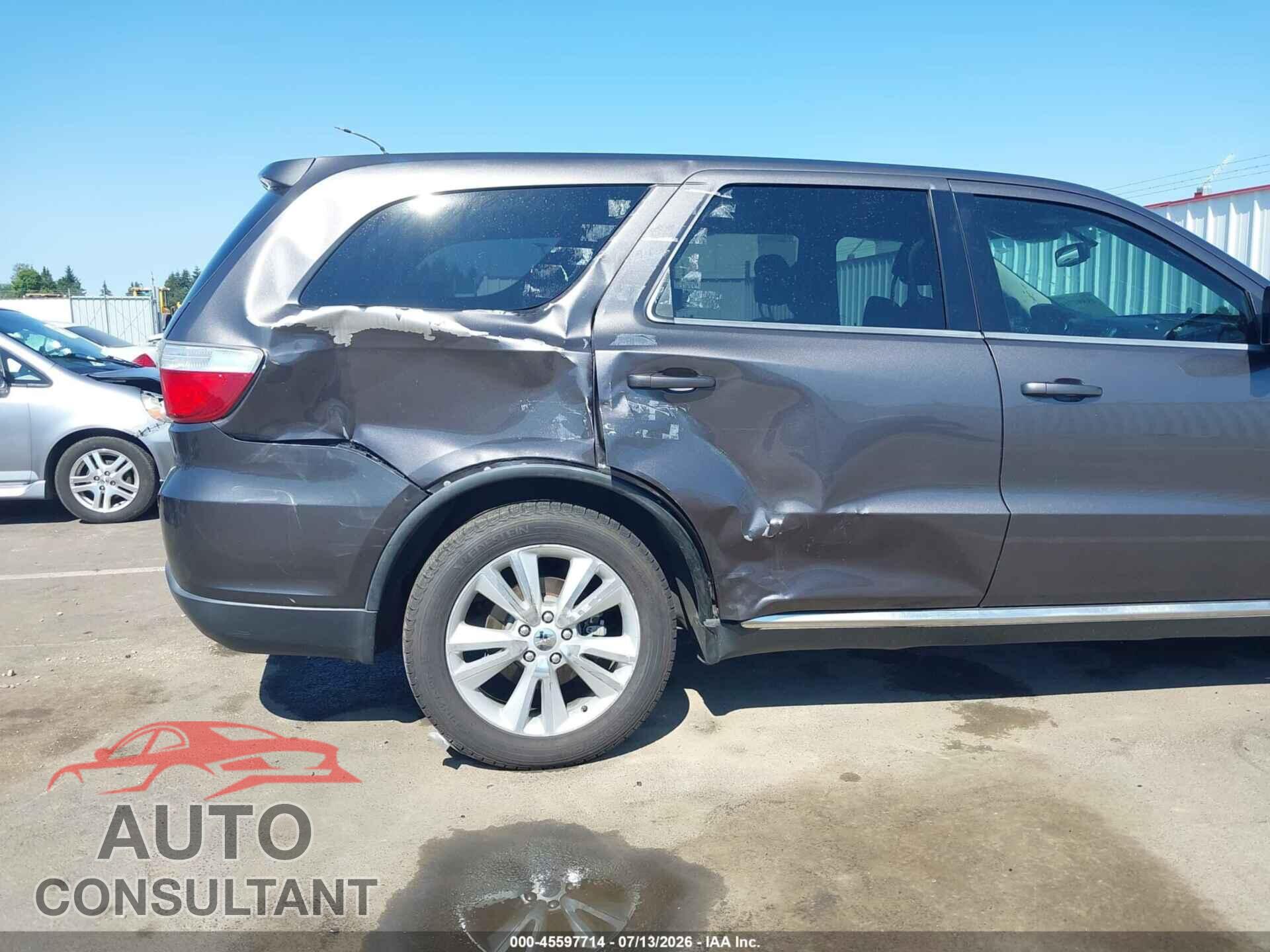 DODGE DURANGO 2013 - 1C4RDJAG3DC686942