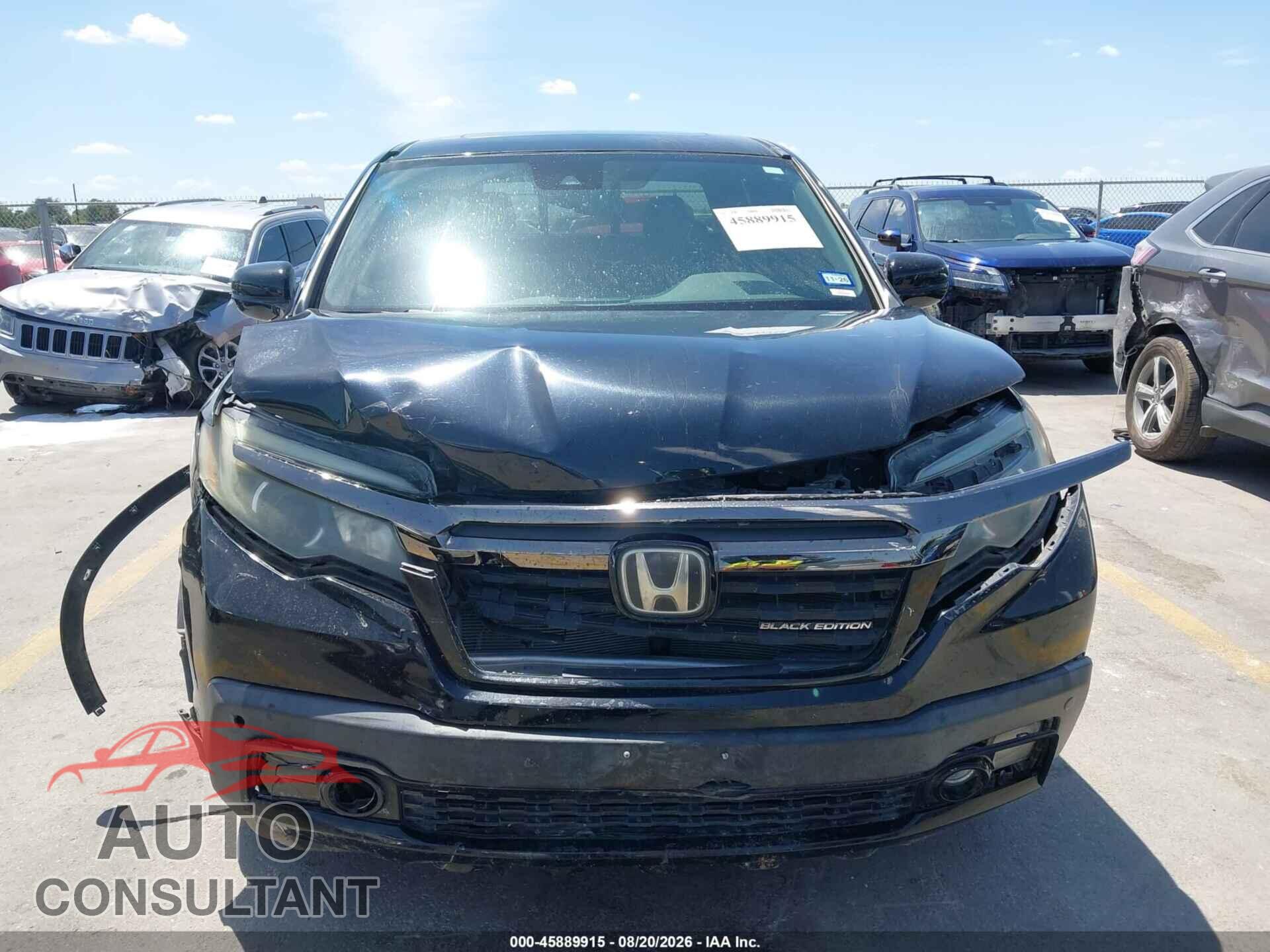 HONDA RIDGELINE 2017 - 5FPYK3F85HB005226