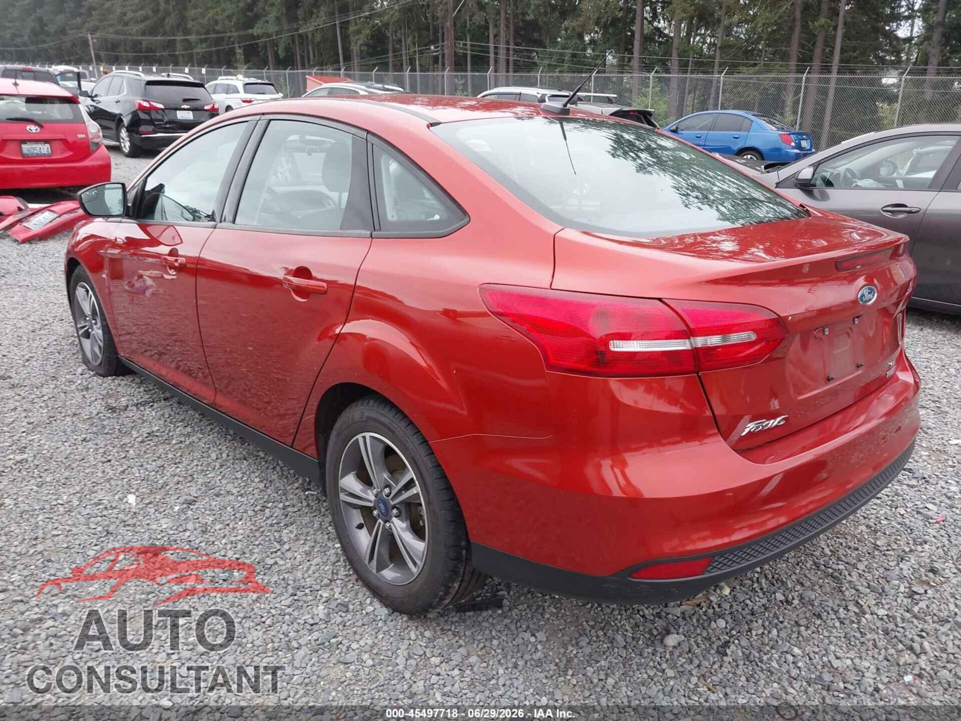 FORD FOCUS 2018 - 1FADP3FE7JL244977
