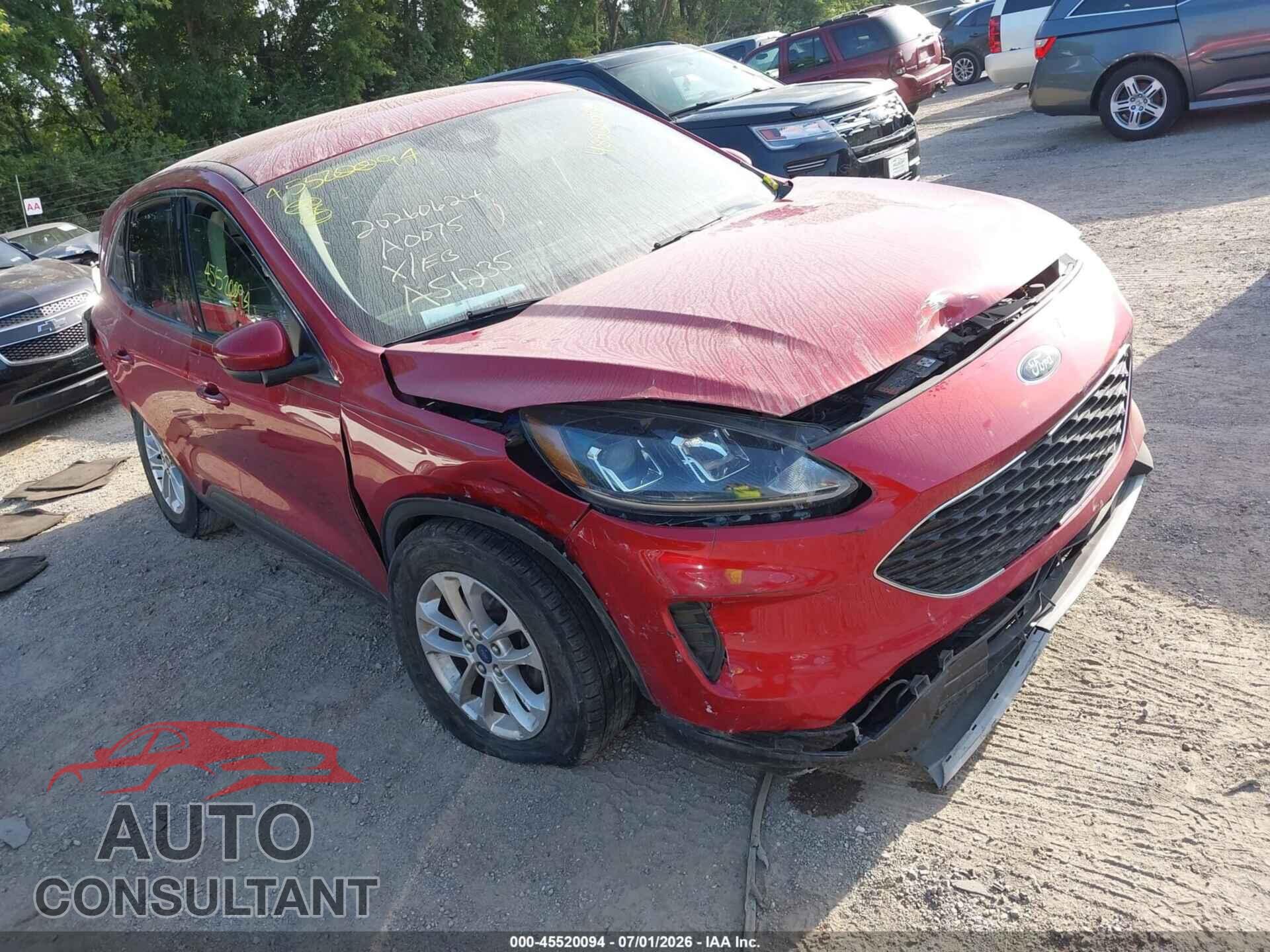 FORD ESCAPE 2020 - 1FMCU0G6XLUA51235