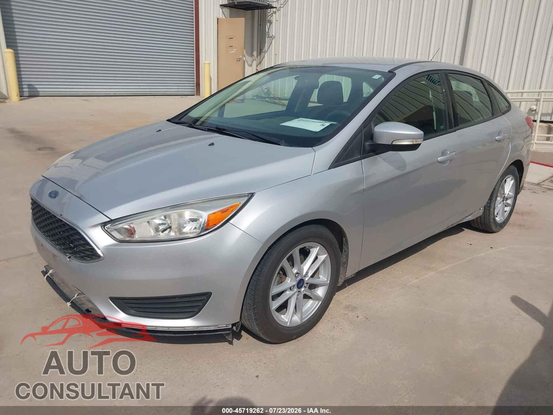 FORD FOCUS 2017 - 1FADP3F24HL288435