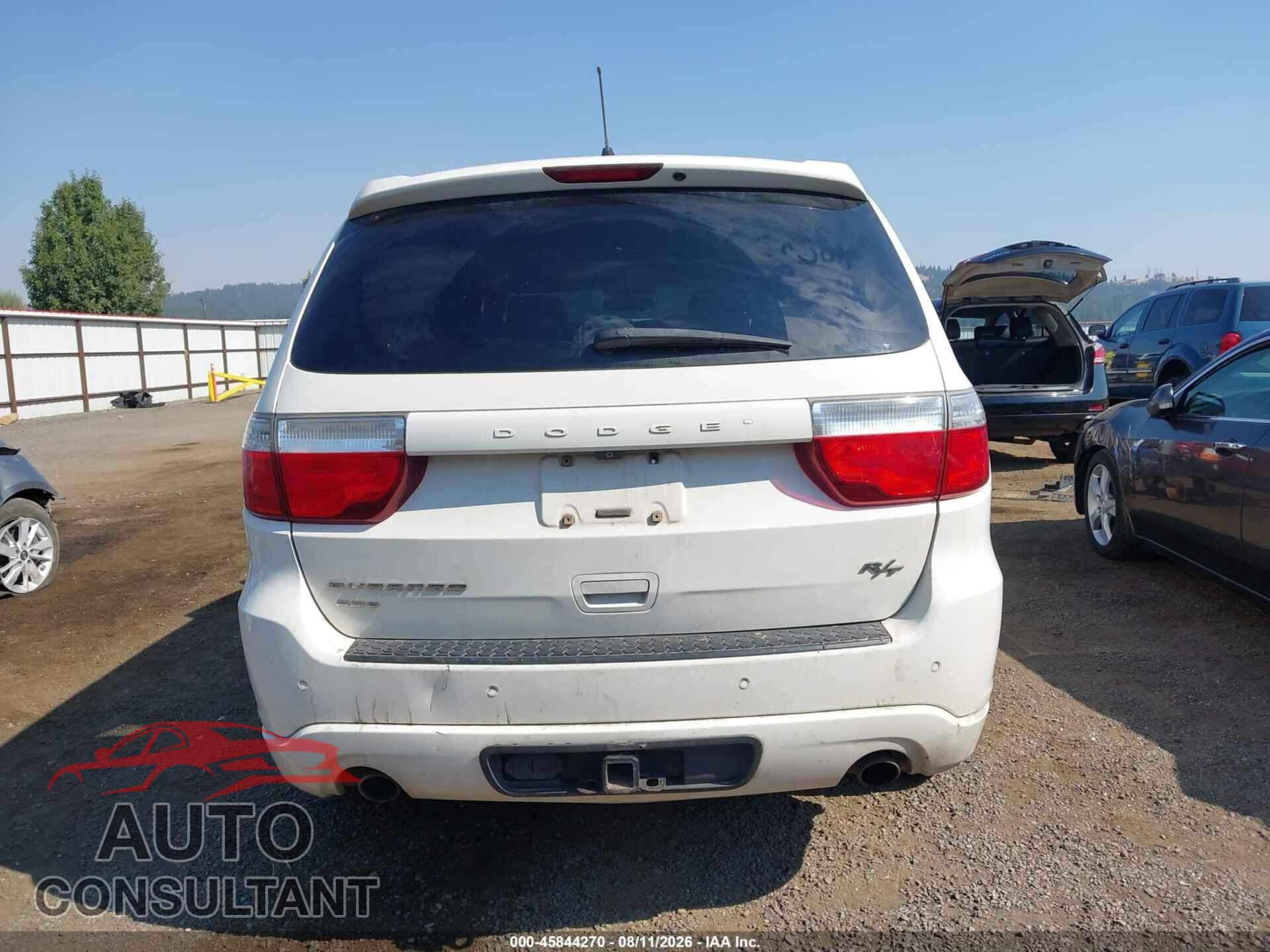 DODGE DURANGO 2012 - 1C4SDJCT9CC337827