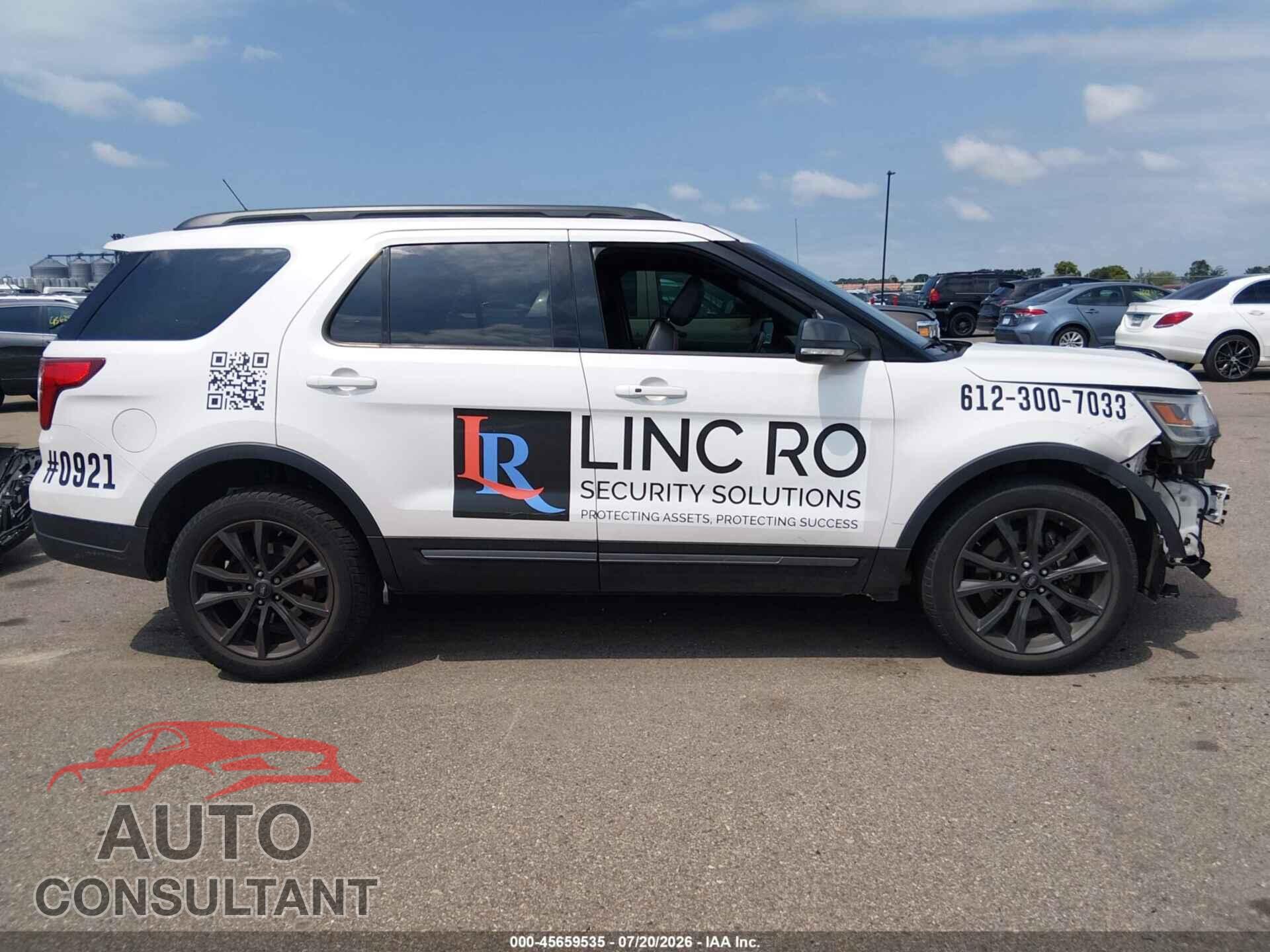 FORD EXPLORER 2018 - 1FM5K8D85JGB09024