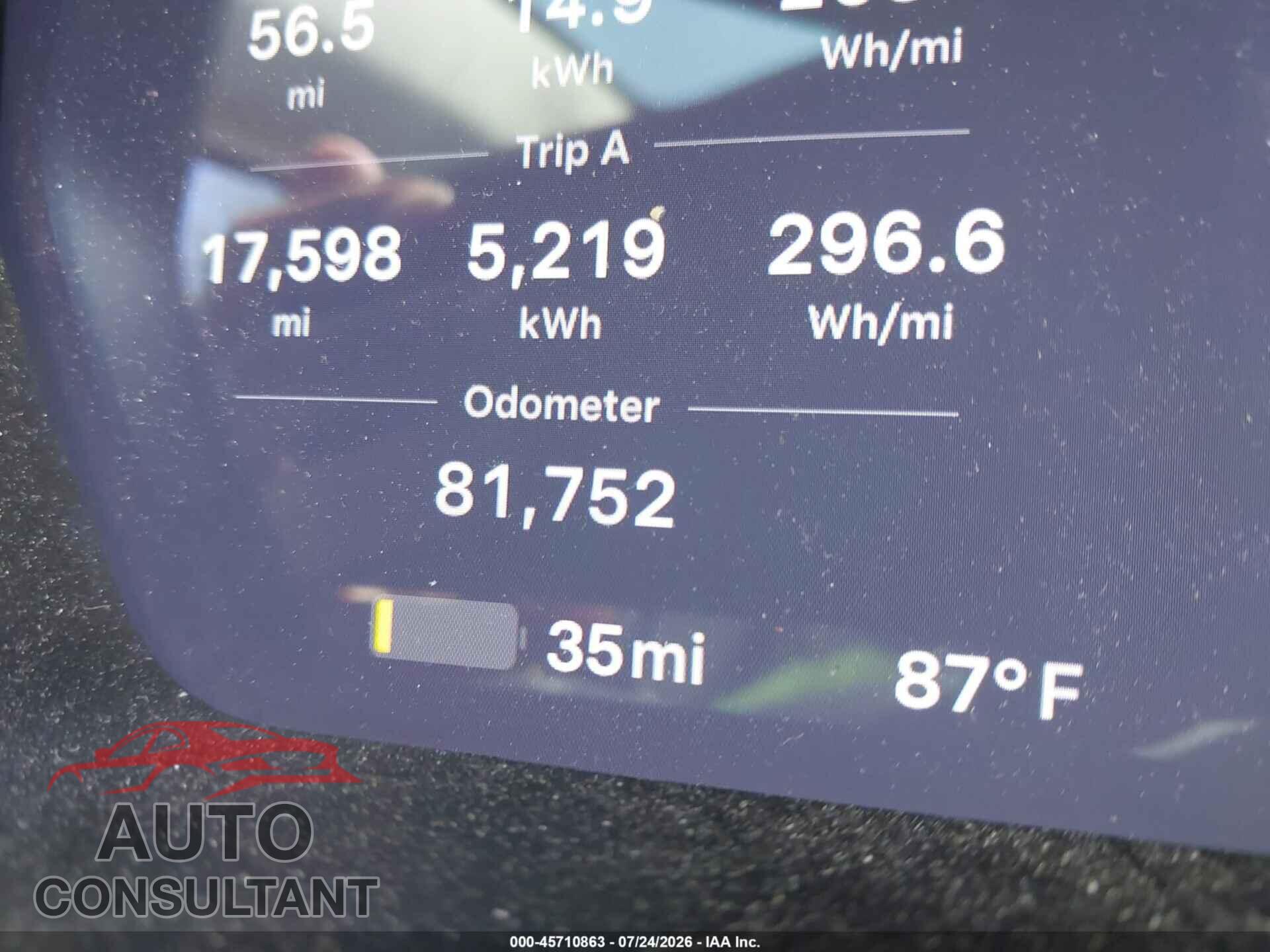 TESLA MODEL S 2017 - 5YJSA1E25HF185701