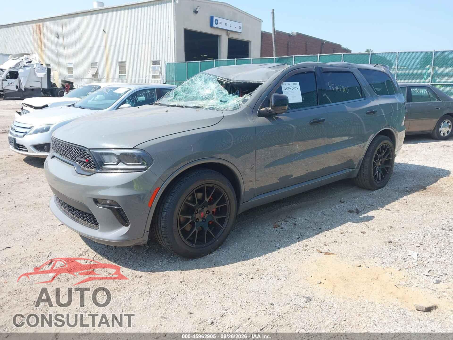 DODGE DURANGO 2022 - 1C4RDJAG3NC174132