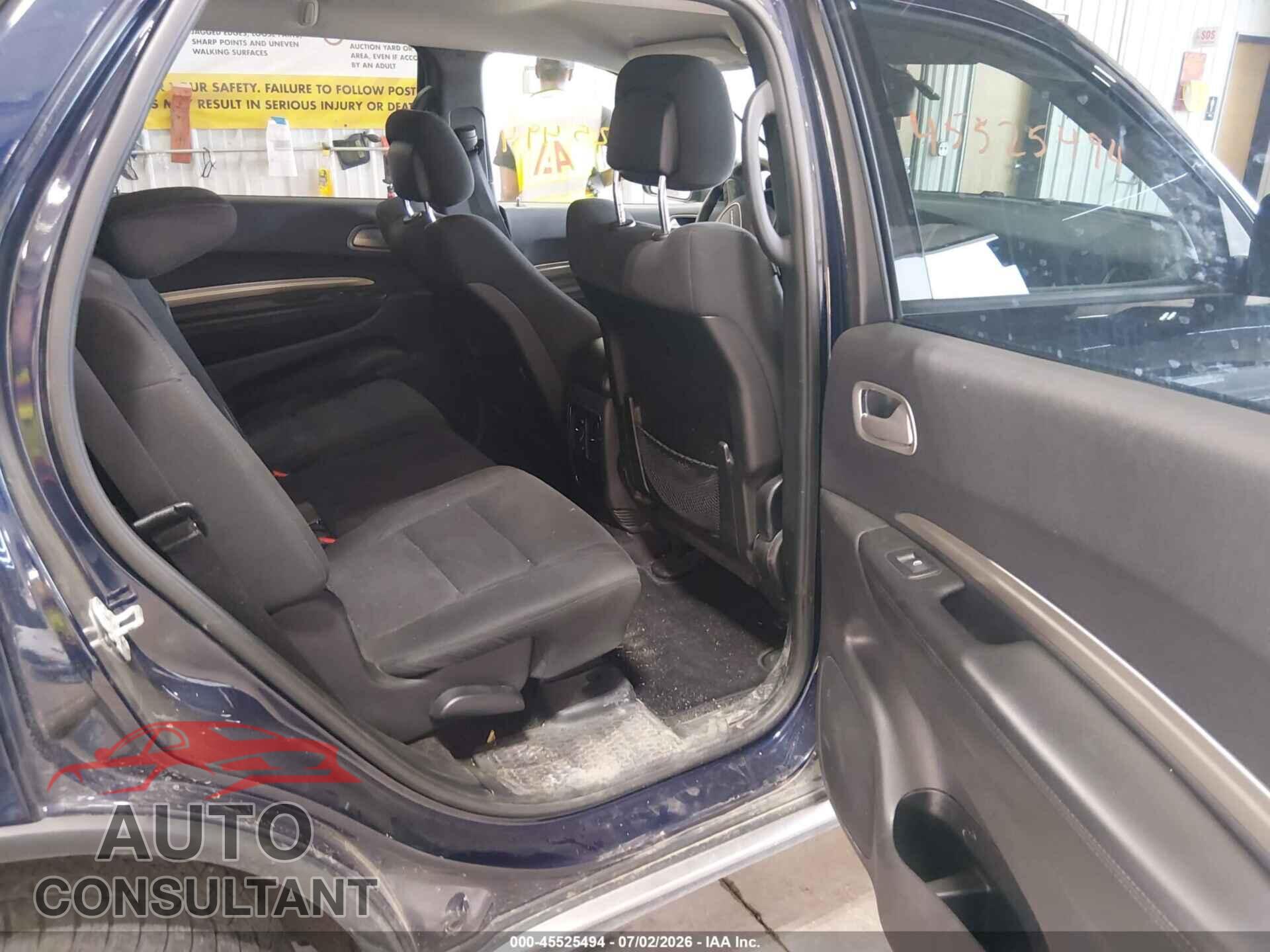DODGE DURANGO 2018 - 1C4RDJAG7JC372240