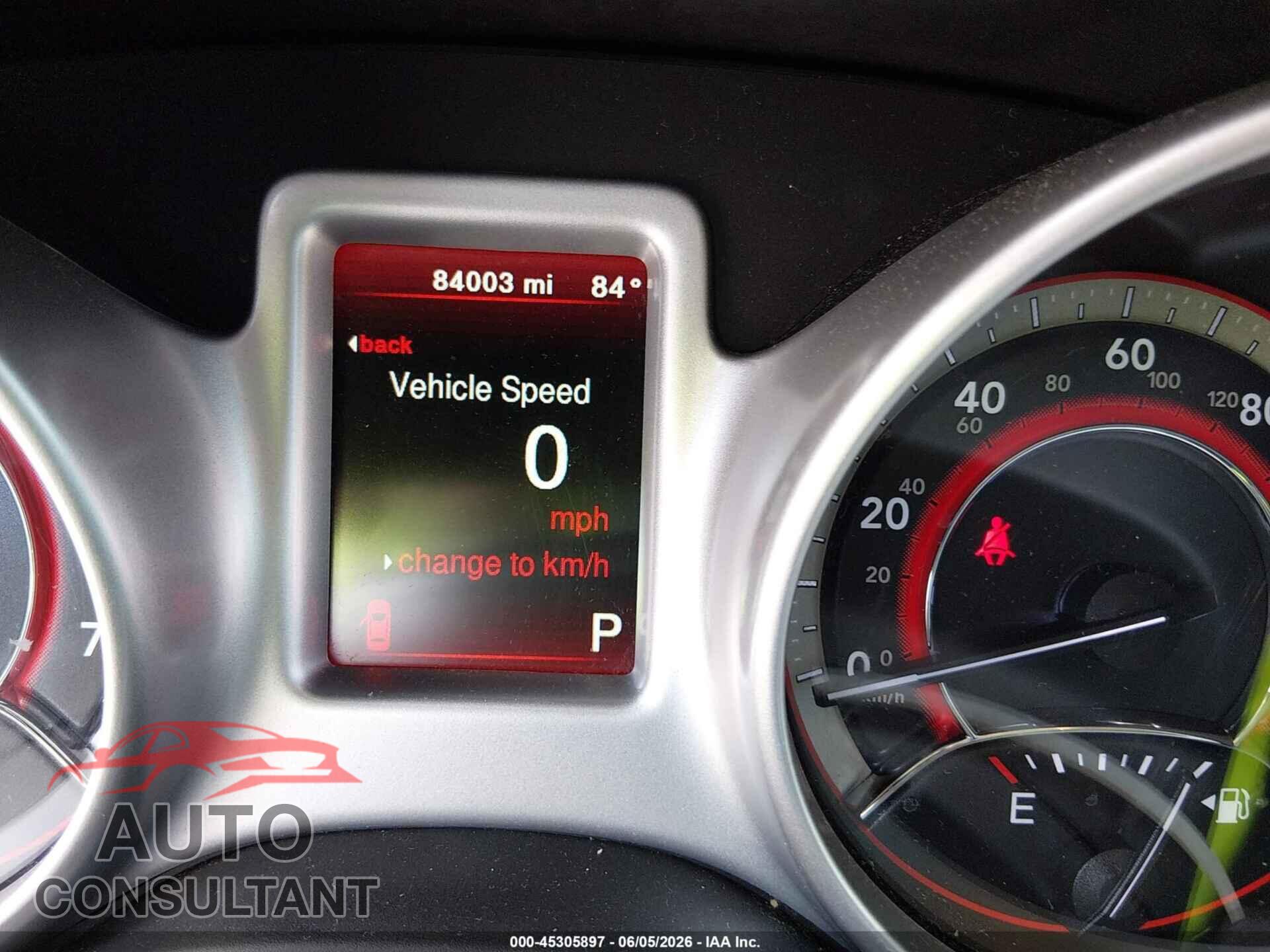DODGE JOURNEY 2017 - 3C4PDCBG8HT598917