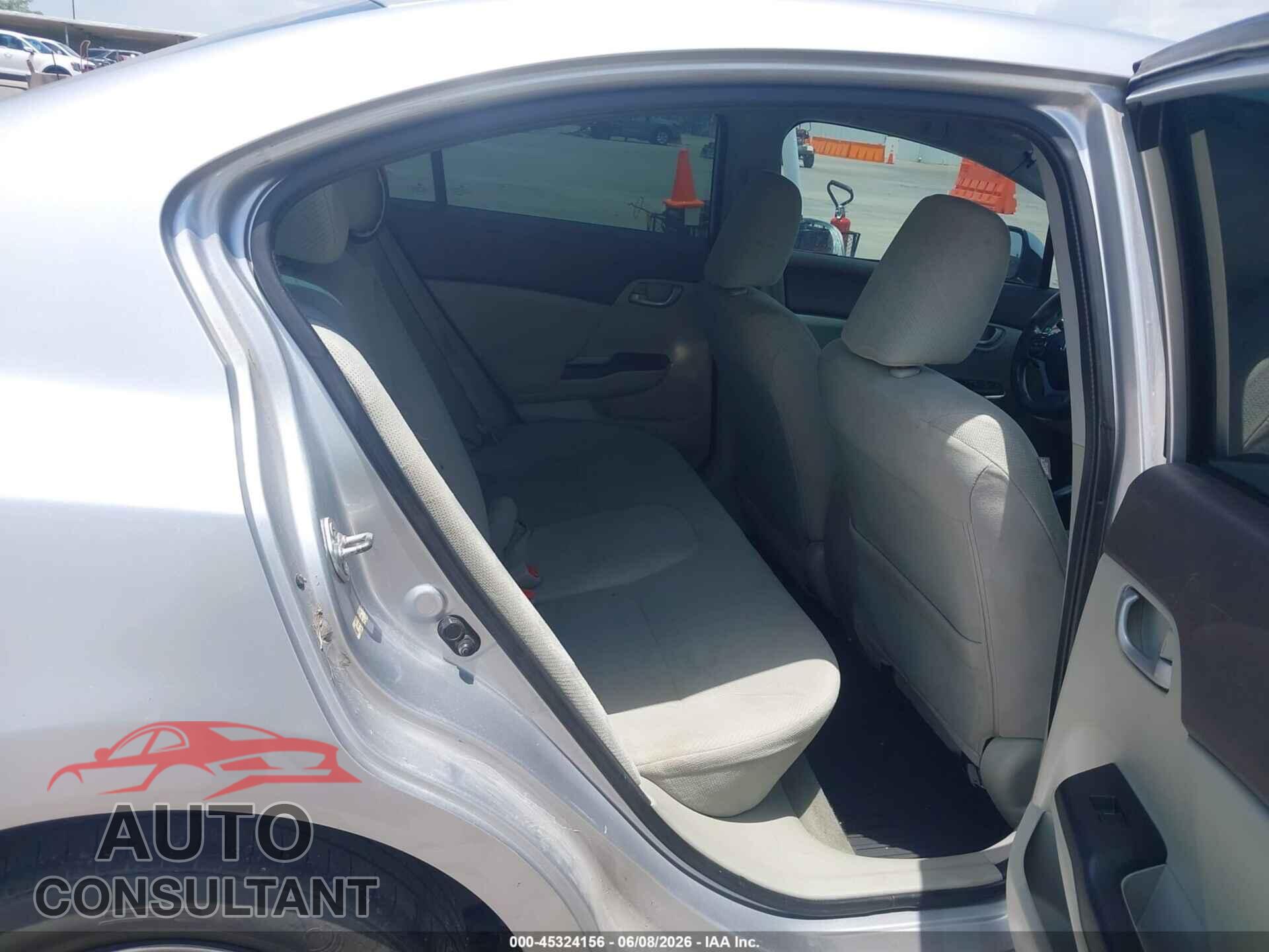 HONDA CIVIC 2012 - 19XFB2F52CE373376