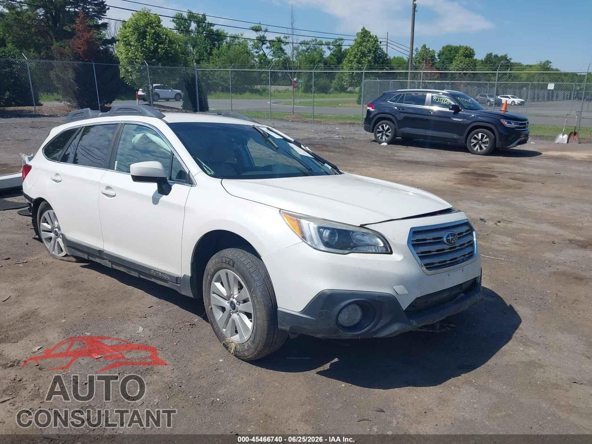SUBARU OUTBACK 2017 - 4S4BSACC9H3317876