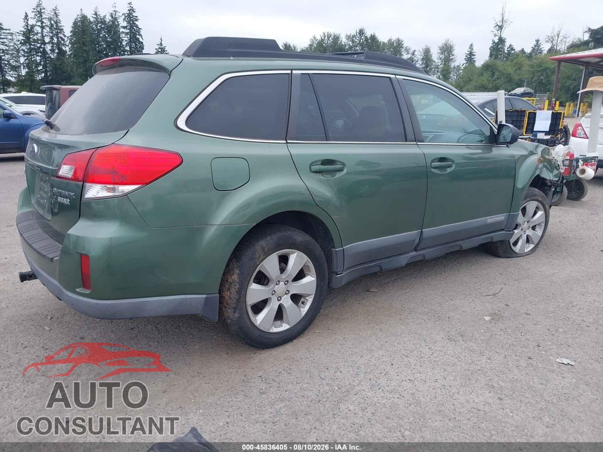 SUBARU OUTBACK 2010 - 4S4BRBFC3A3373055