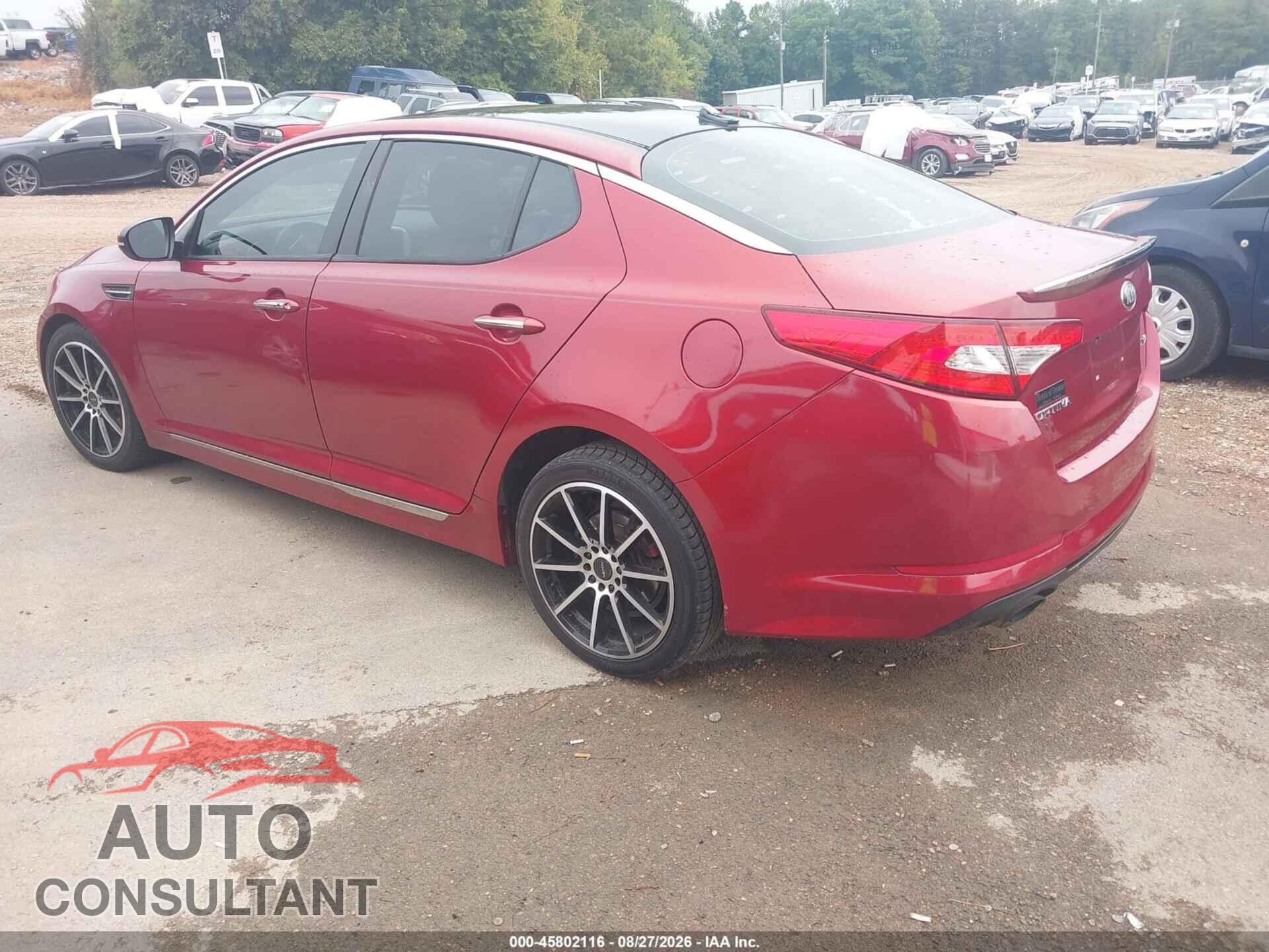 KIA OPTIMA 2013 - 5XXGR4A64DG122377