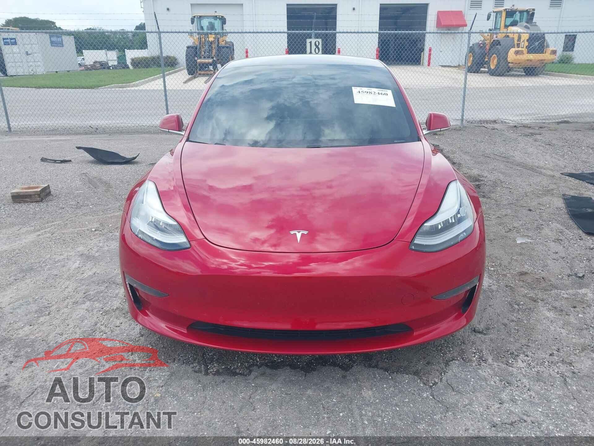 TESLA MODEL 3 2020 - 5YJ3E1EB7LF620428