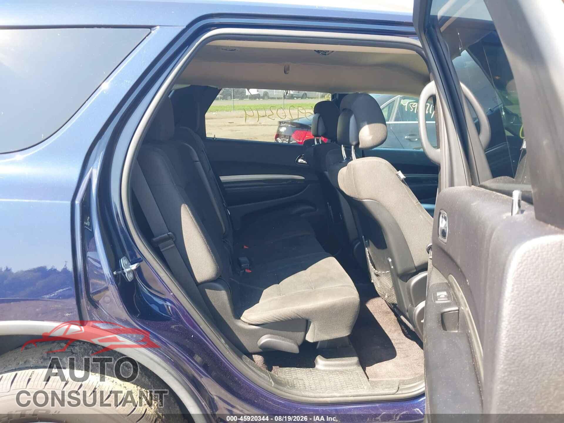DODGE DURANGO 2017 - 1C4RDHAG5HC724444