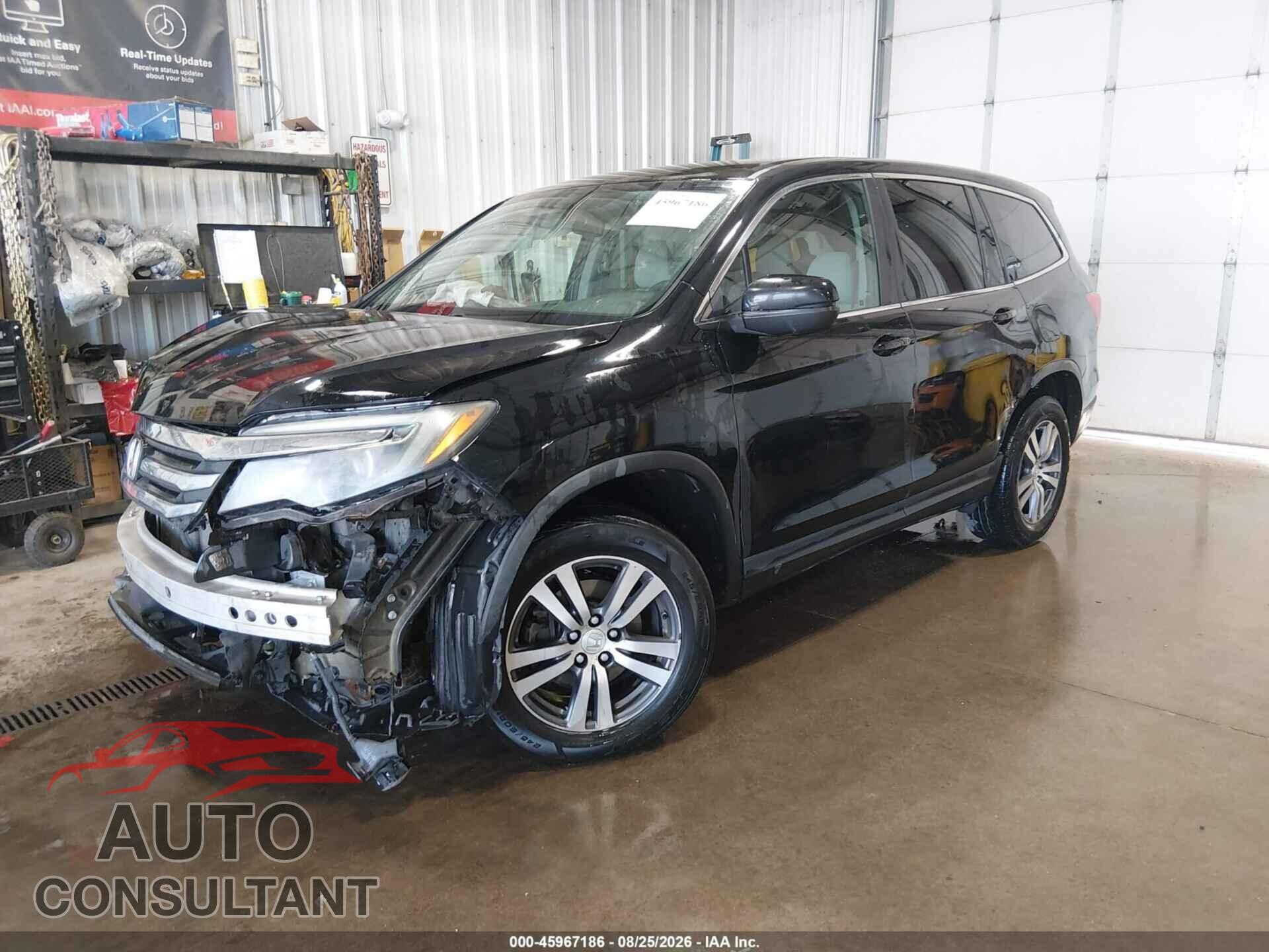 HONDA PILOT 2017 - 5FNYF6H33HB081642