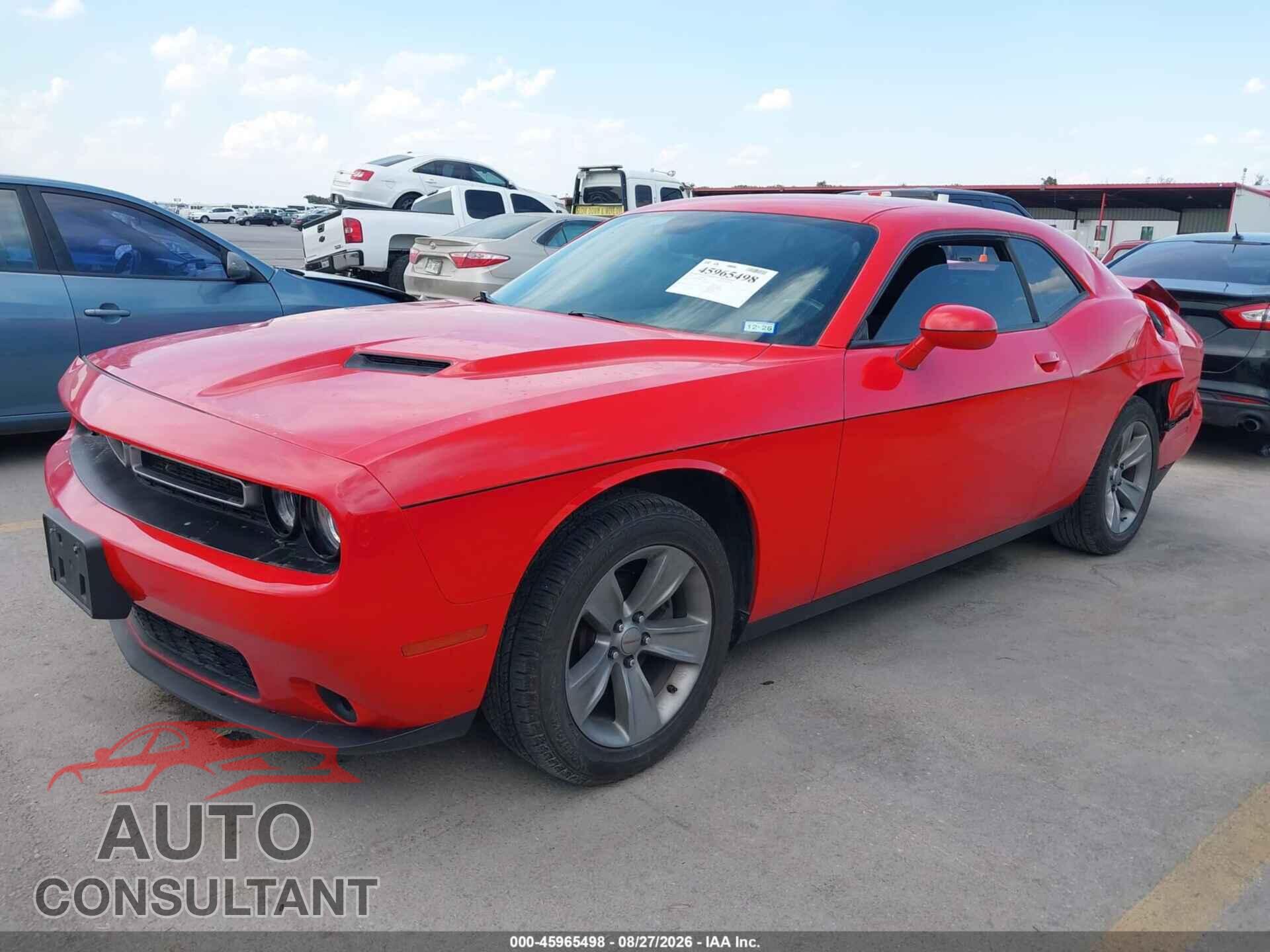 DODGE CHALLENGER 2019 - 2C3CDZAG4KH723290