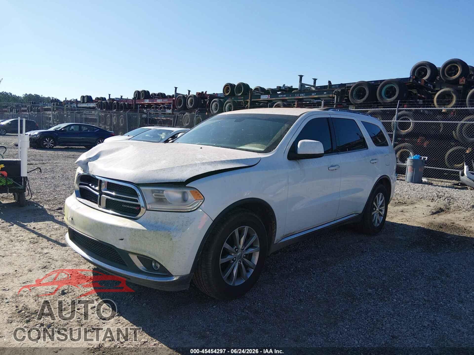 DODGE DURANGO 2016 - 1C4RDHAG7GC361952