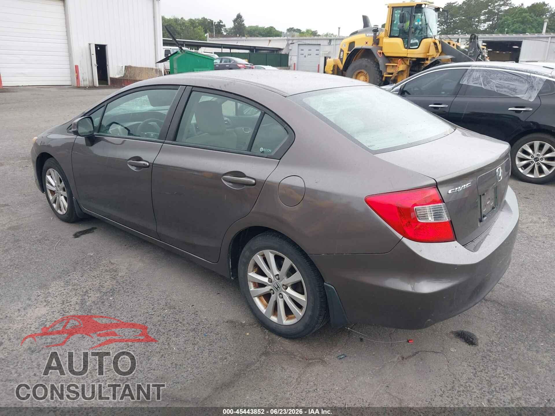 HONDA CIVIC 2012 - 2HGFB2F93CH525075