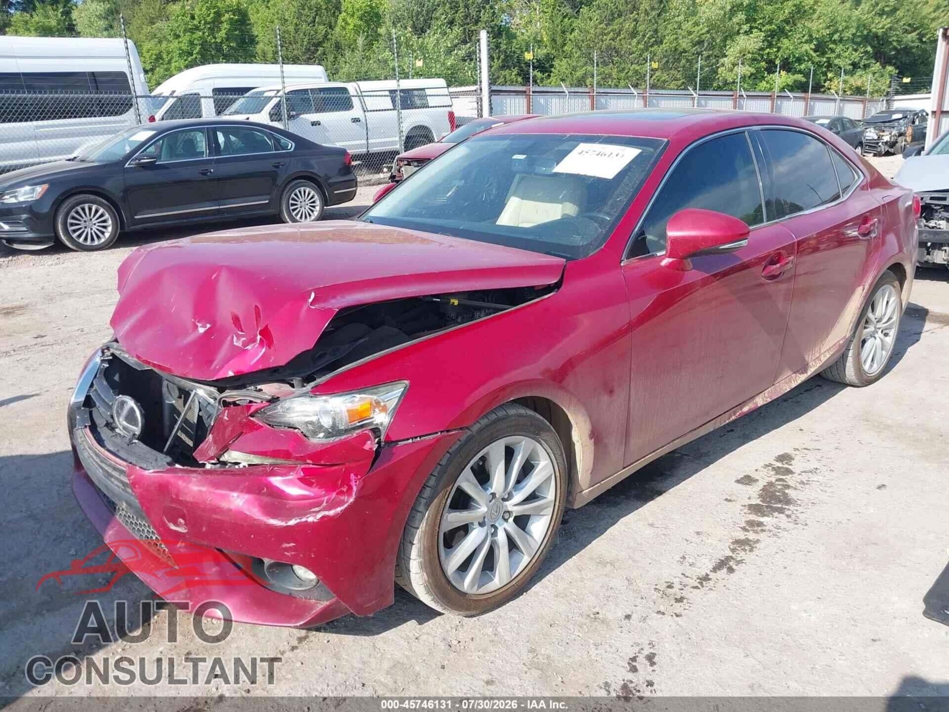 LEXUS IS 250 2015 - JTHBF1D29F5046963