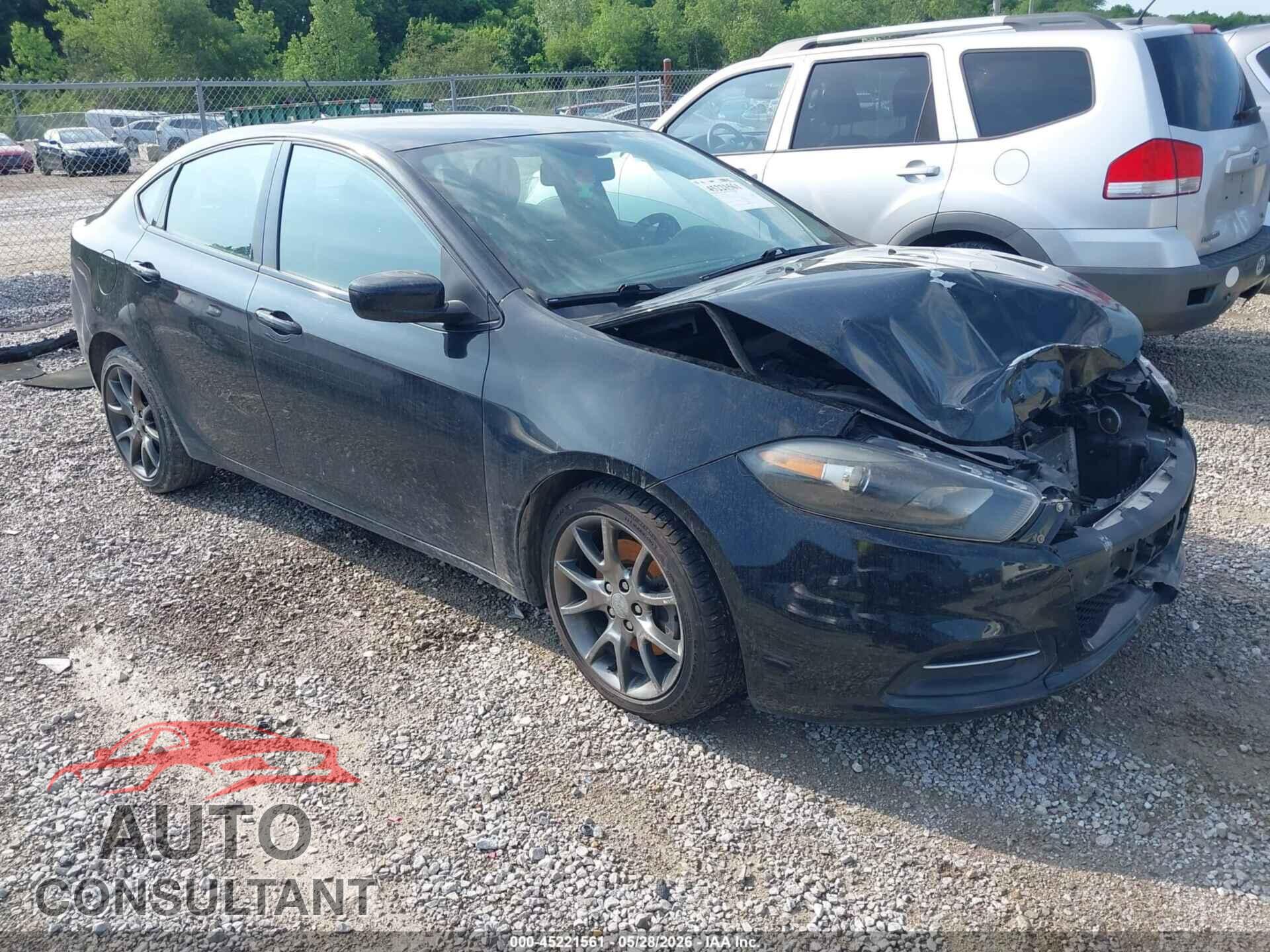 DODGE DART 2013 - 1C3CDFBA8DD346262