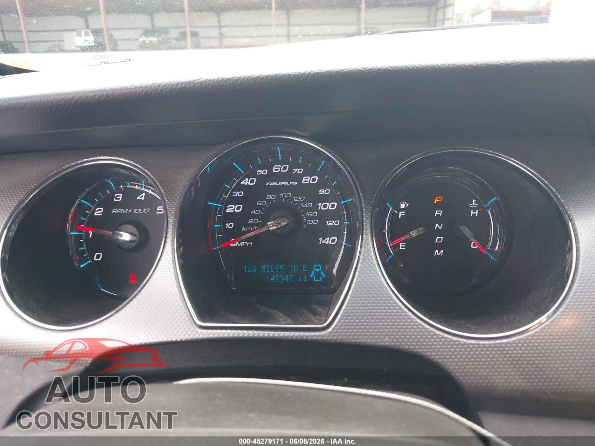 FORD TAURUS 2011 - 1FAHP2EW3BG169131