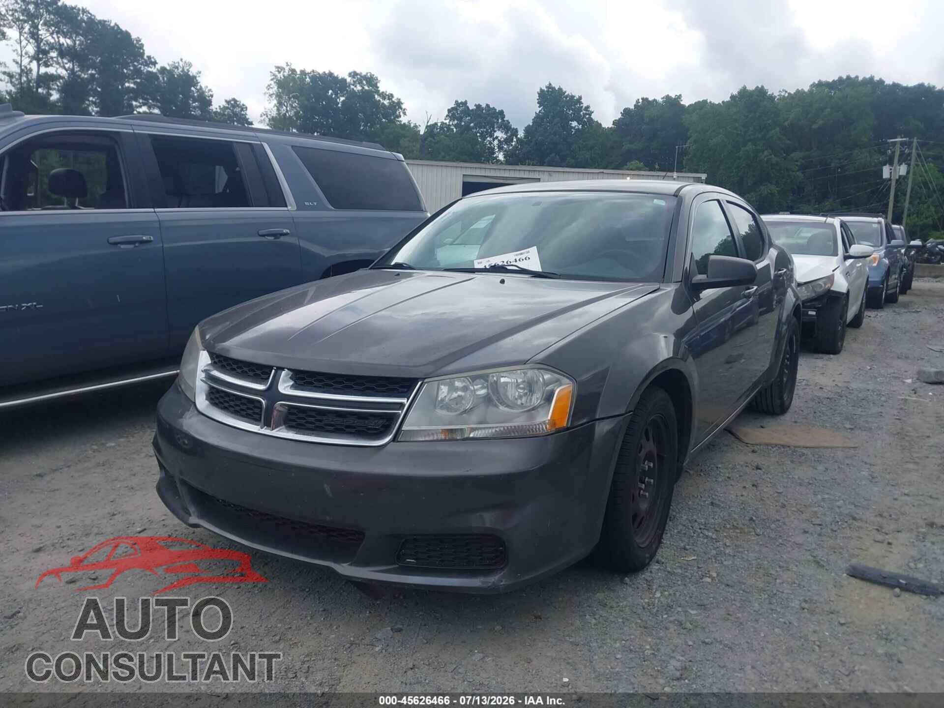 DODGE AVENGER 2014 - 1C3CDZAG0EN218200