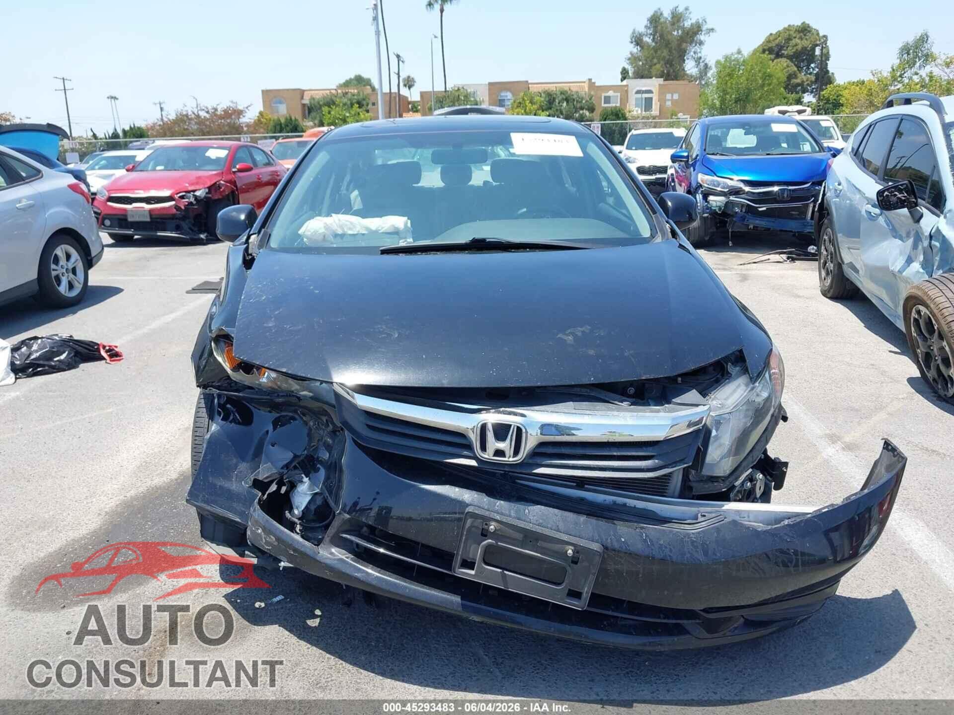 HONDA CIVIC 2012 - 2HGFB2F95CH533209