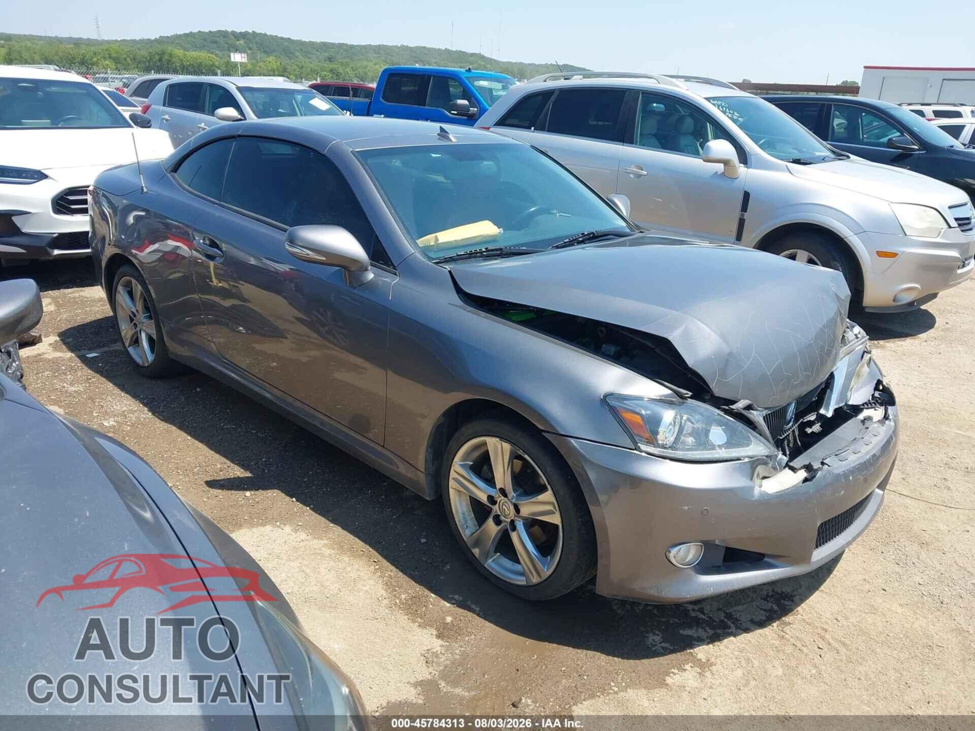 LEXUS IS 250C 2012 - JTHFF2C22C2526221