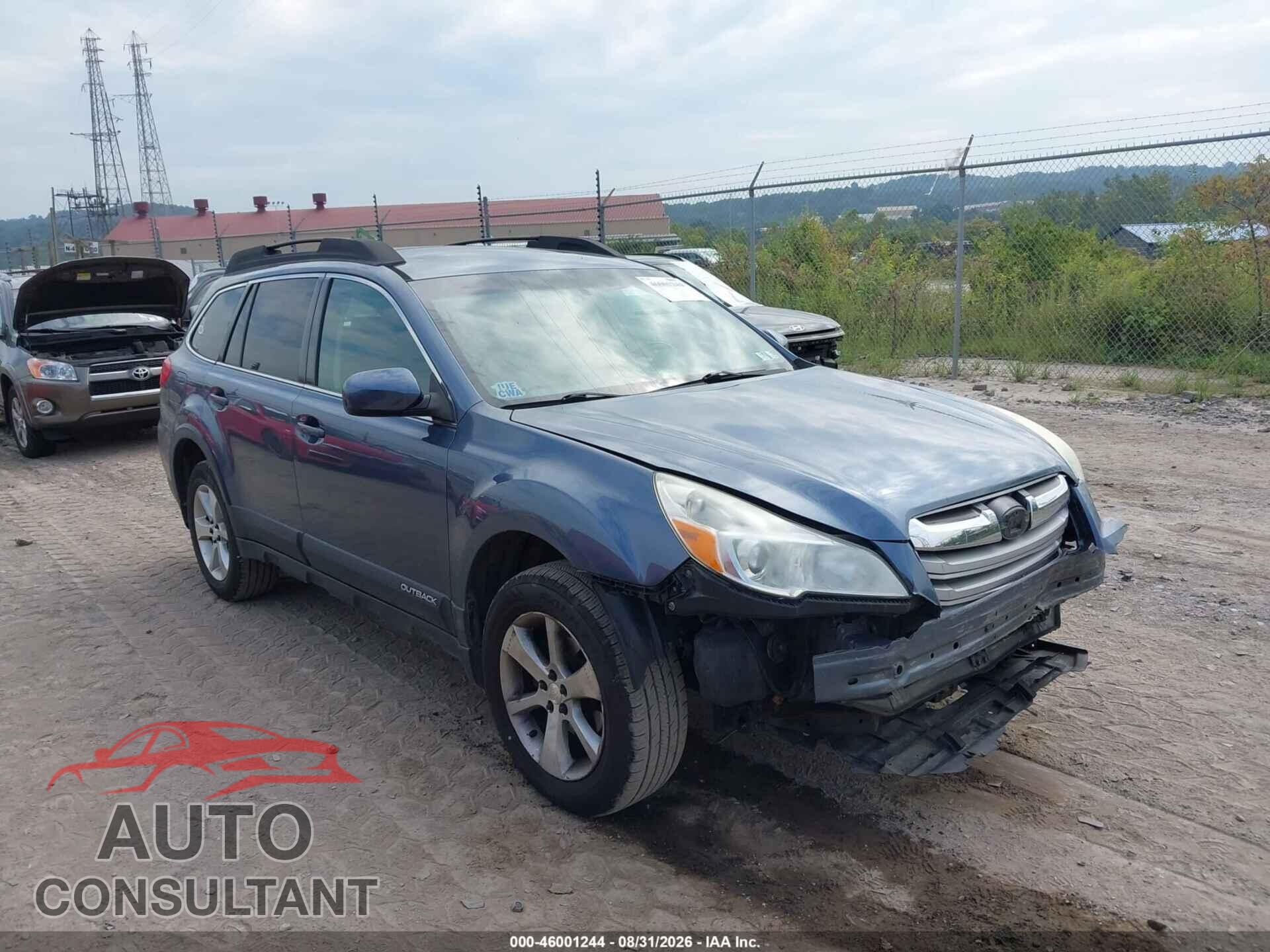 SUBARU OUTBACK 2013 - 4S4BRBKC1D3309770