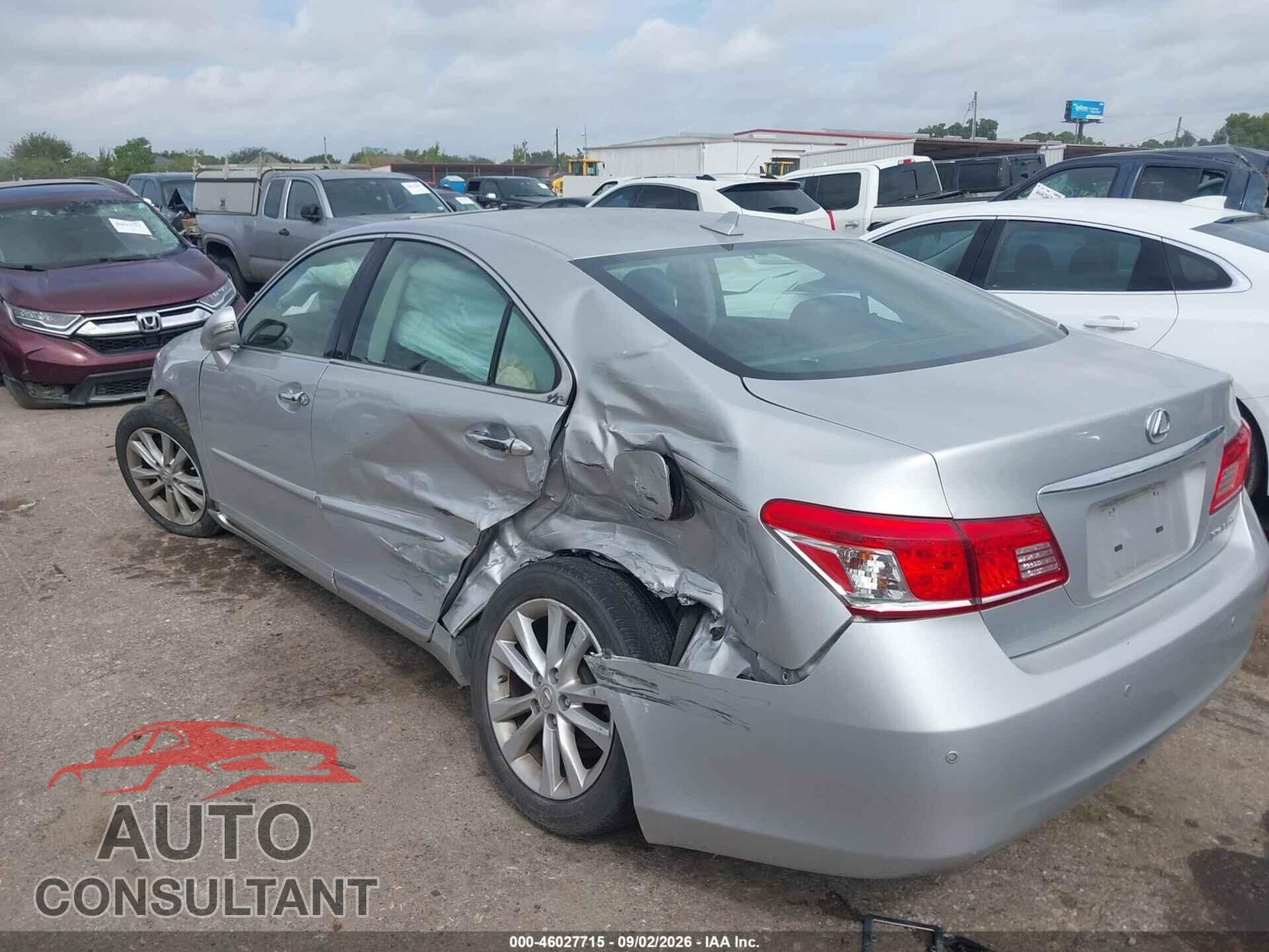 LEXUS ES 350 2011 - JTHBK1EG1B2426347