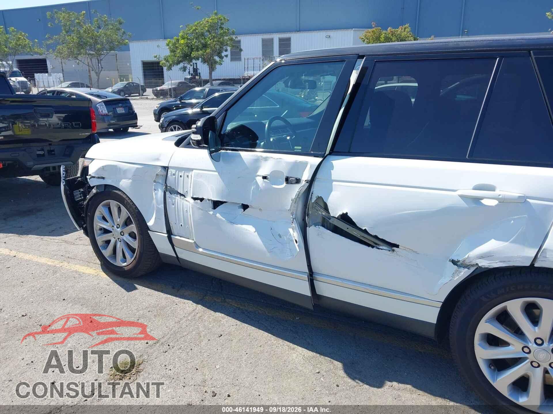 LAND ROVER RANGE ROVER 2016 - SALGS2PF9GA288208