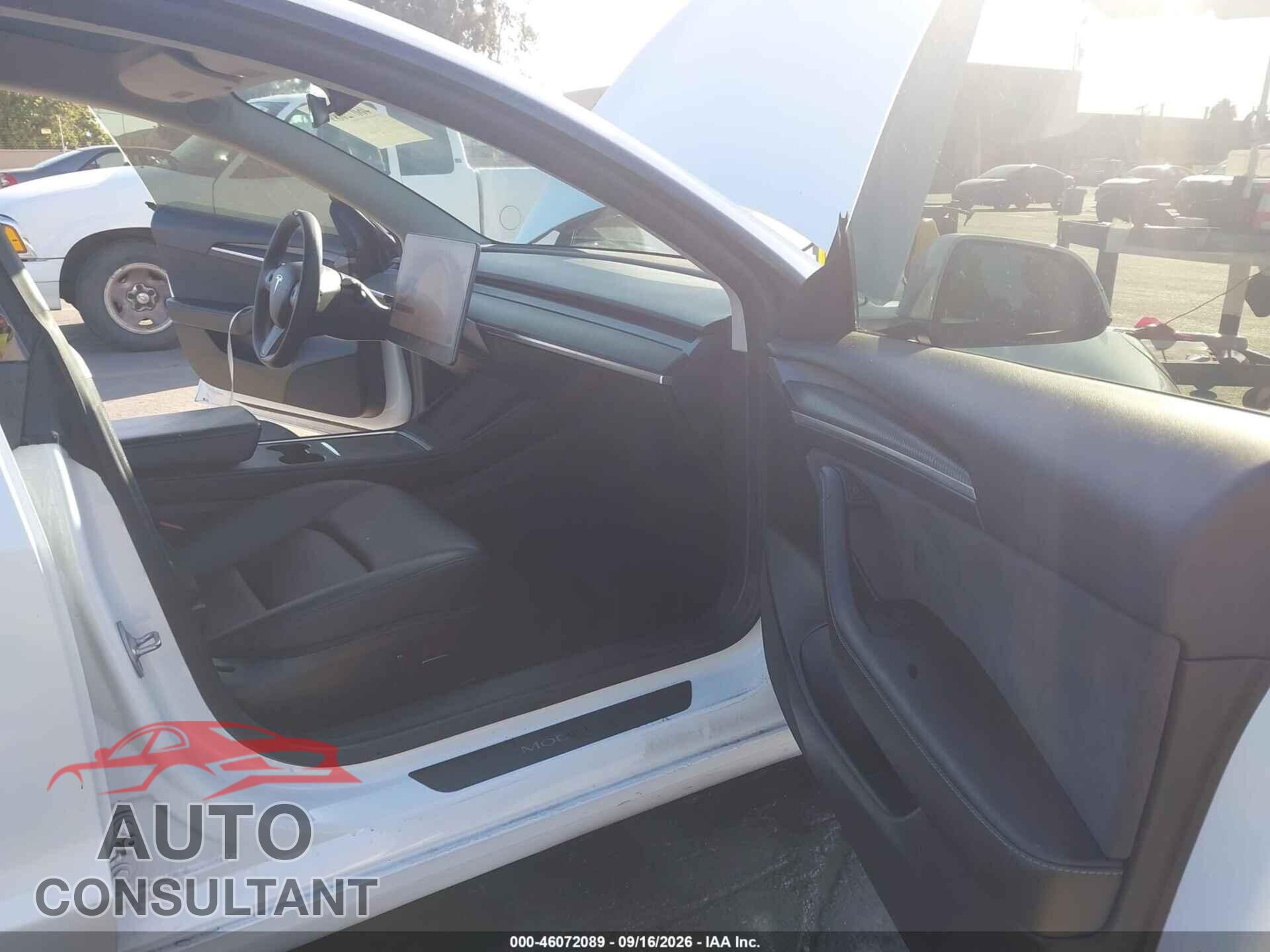 TESLA MODEL 3 2022 - 5YJ3E1EB0NF126110