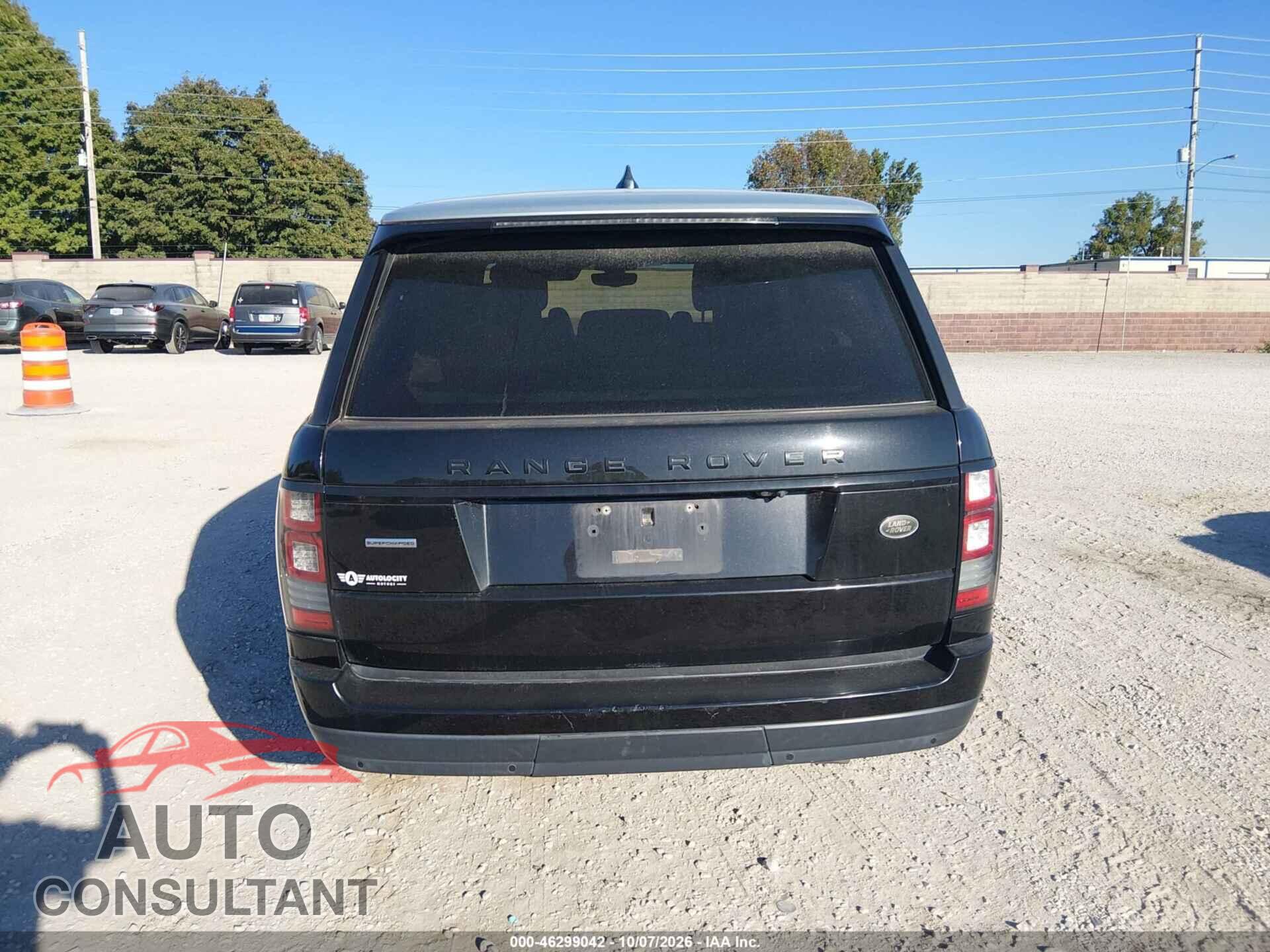 LAND ROVER RANGE ROVER 2017 - SALGS2FE1HA330106