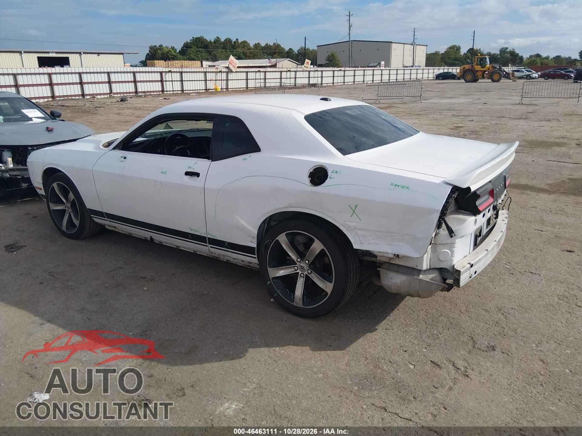 DODGE CHALLENGER 2019 - 2C3CDZAGXKH623646