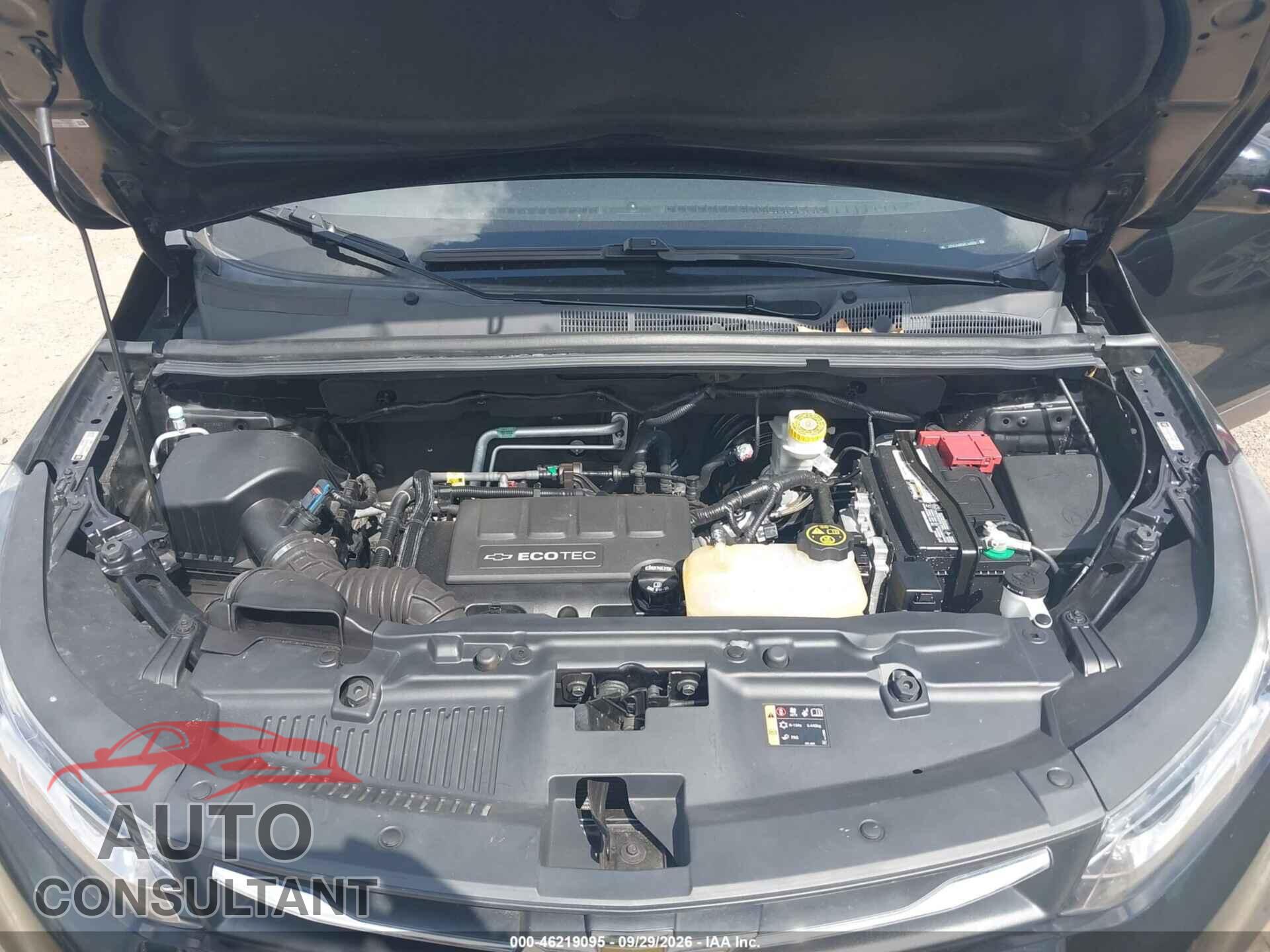 CHEVROLET TRAX 2019 - 3GNCJNSB3KL340231