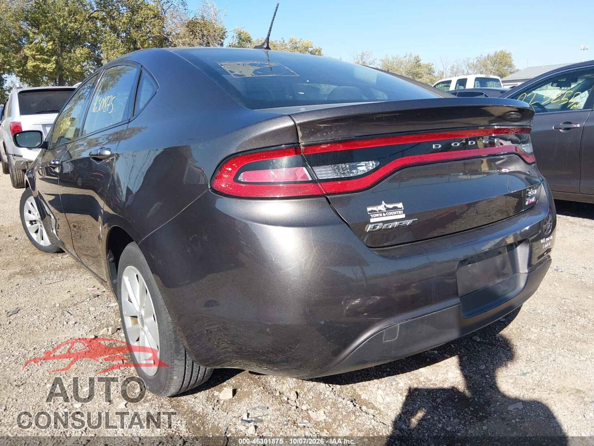 DODGE DART 2014 - 1C3CDFBB3ED870087