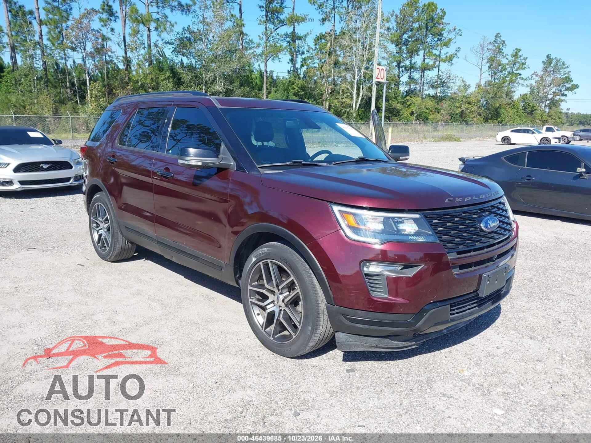 FORD EXPLORER 2018 - 1FM5K8GT2JGB55202