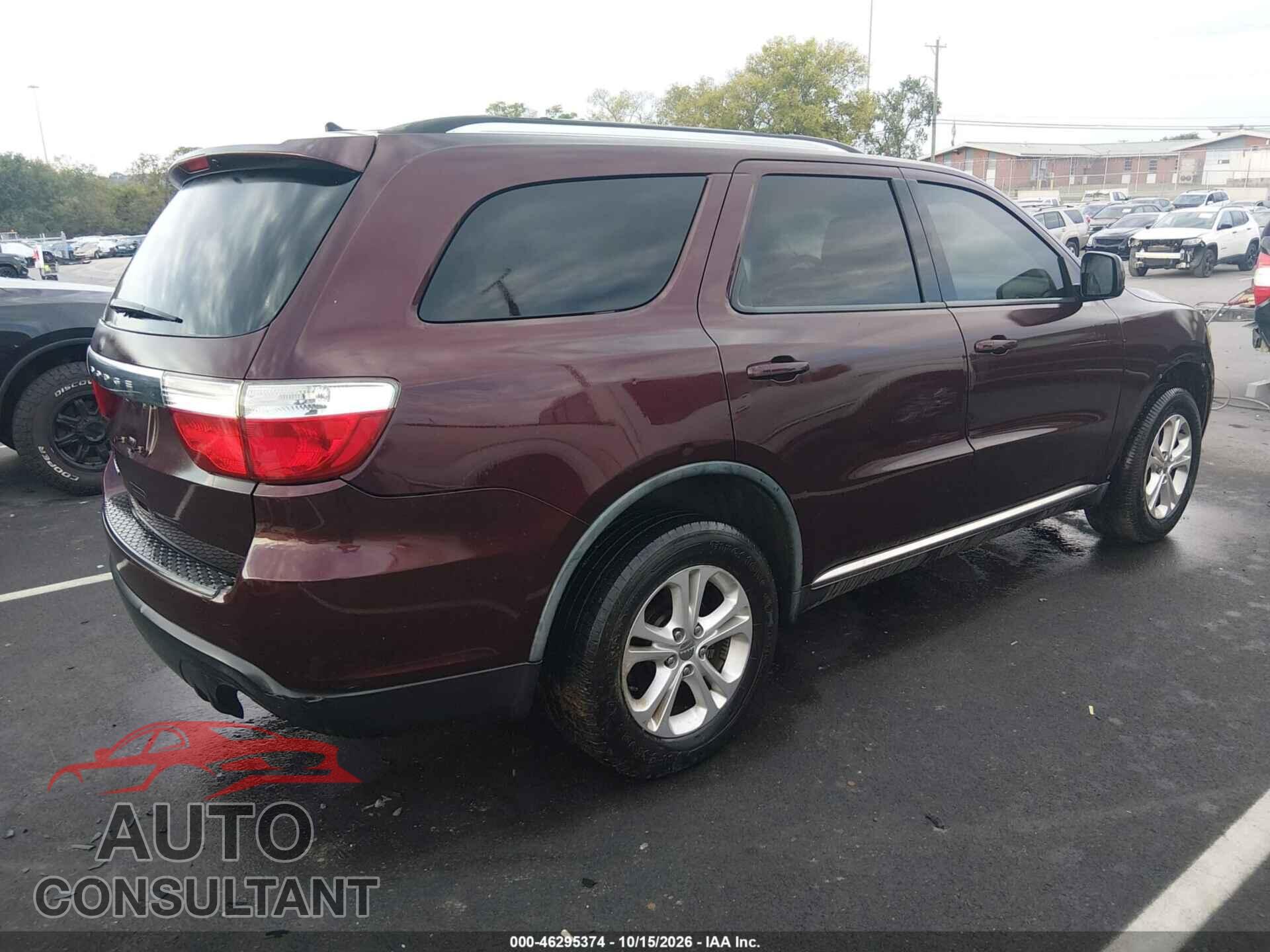 DODGE DURANGO 2012 - 1C4RDHAG3CC146403
