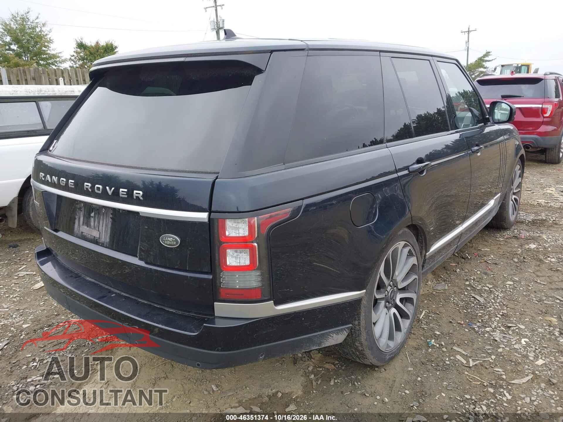LAND ROVER RANGE ROVER 2016 - SALGS2EF8GA257003