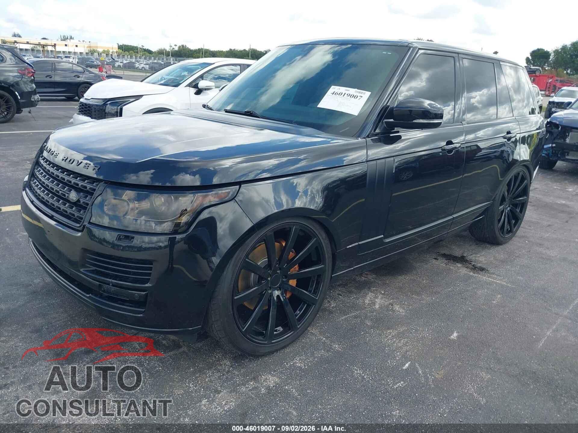 LAND ROVER RANGE ROVER 2013 - SALGS2DF9DA106071