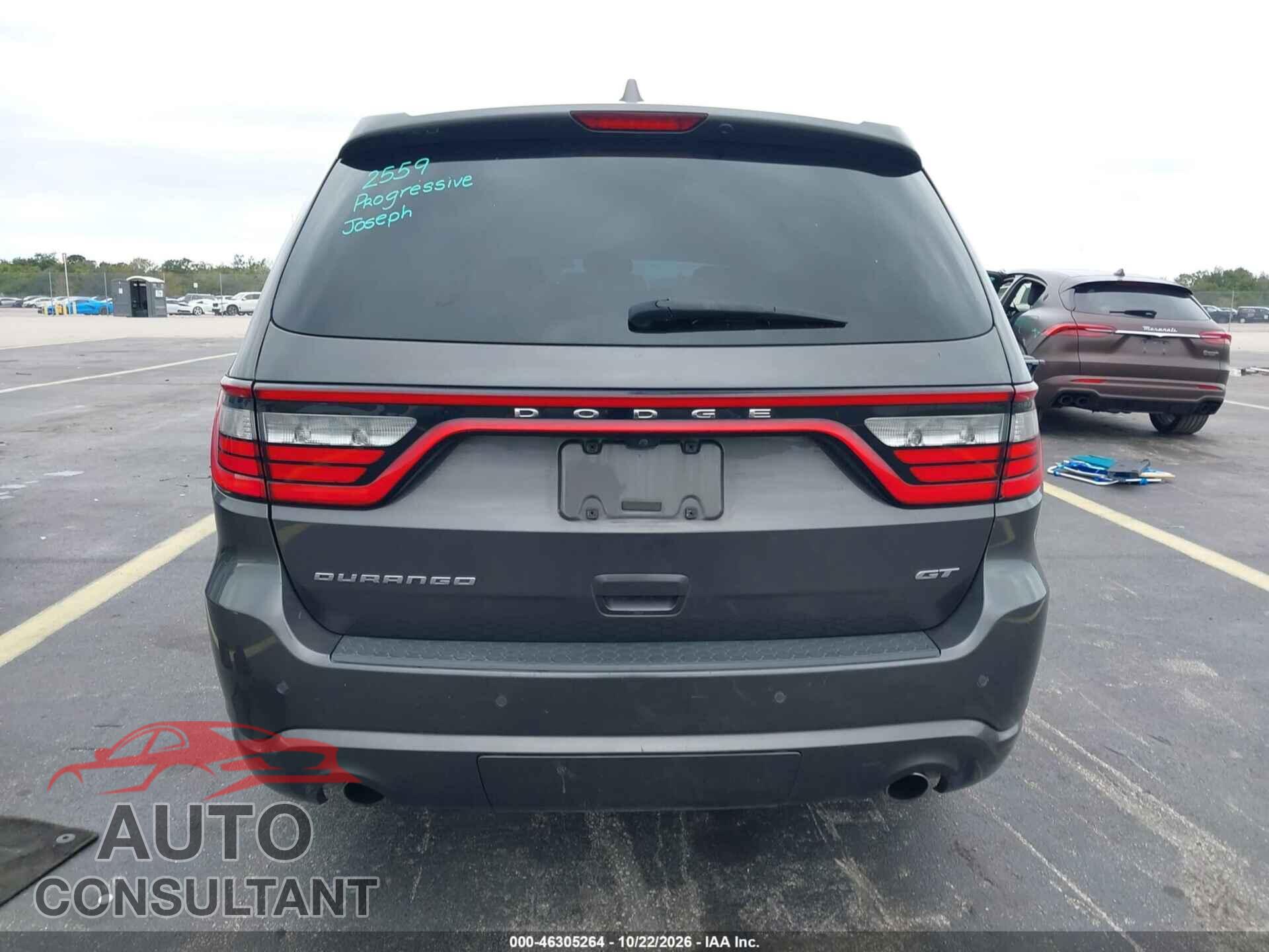 DODGE DURANGO 2017 - 1C4RDHDG5HC697595