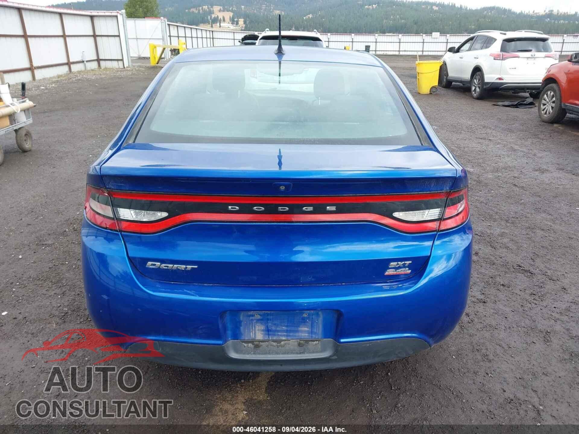 DODGE DART 2014 - 1C3CDFBBXED702575